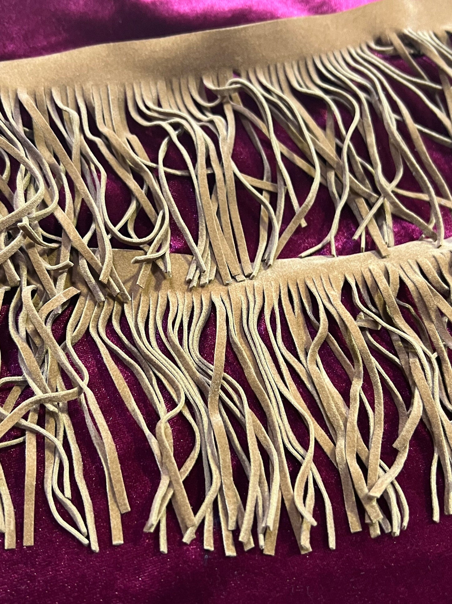 Brown Cowboy Fringe Trimming 10cm, Decorative Trim, Boho Ribbon, brown lace, fringe, lace, festival lace, fringe, imit suede fringe,