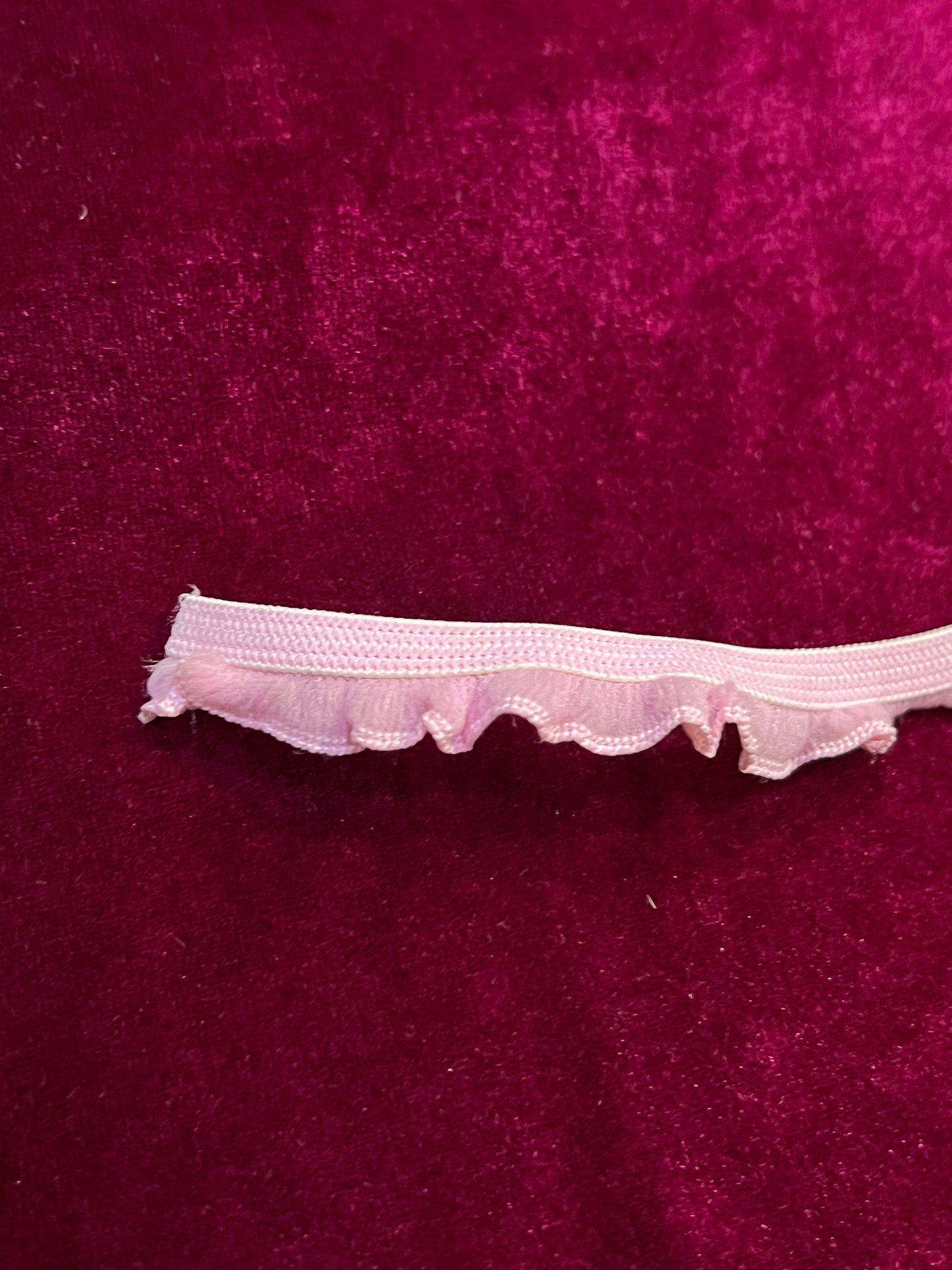 Embroidery Ruffle Edge Elastic, Lingerie Elastic, Organza Frill Ruffle for sewing ,lingerie, crafts, frill, organza. Frill, Edging Lace