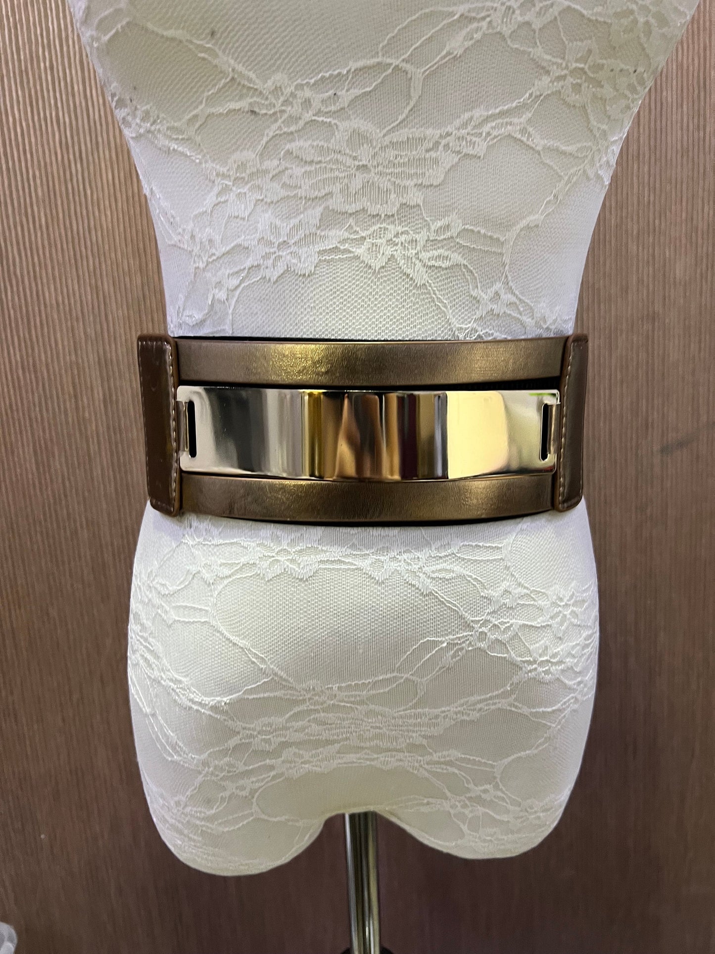 7cm wide black elastic belt with a metallic rose gold, Black elasicated belt, elastic belt, belt, black belt, elasticiated belt, wide belt