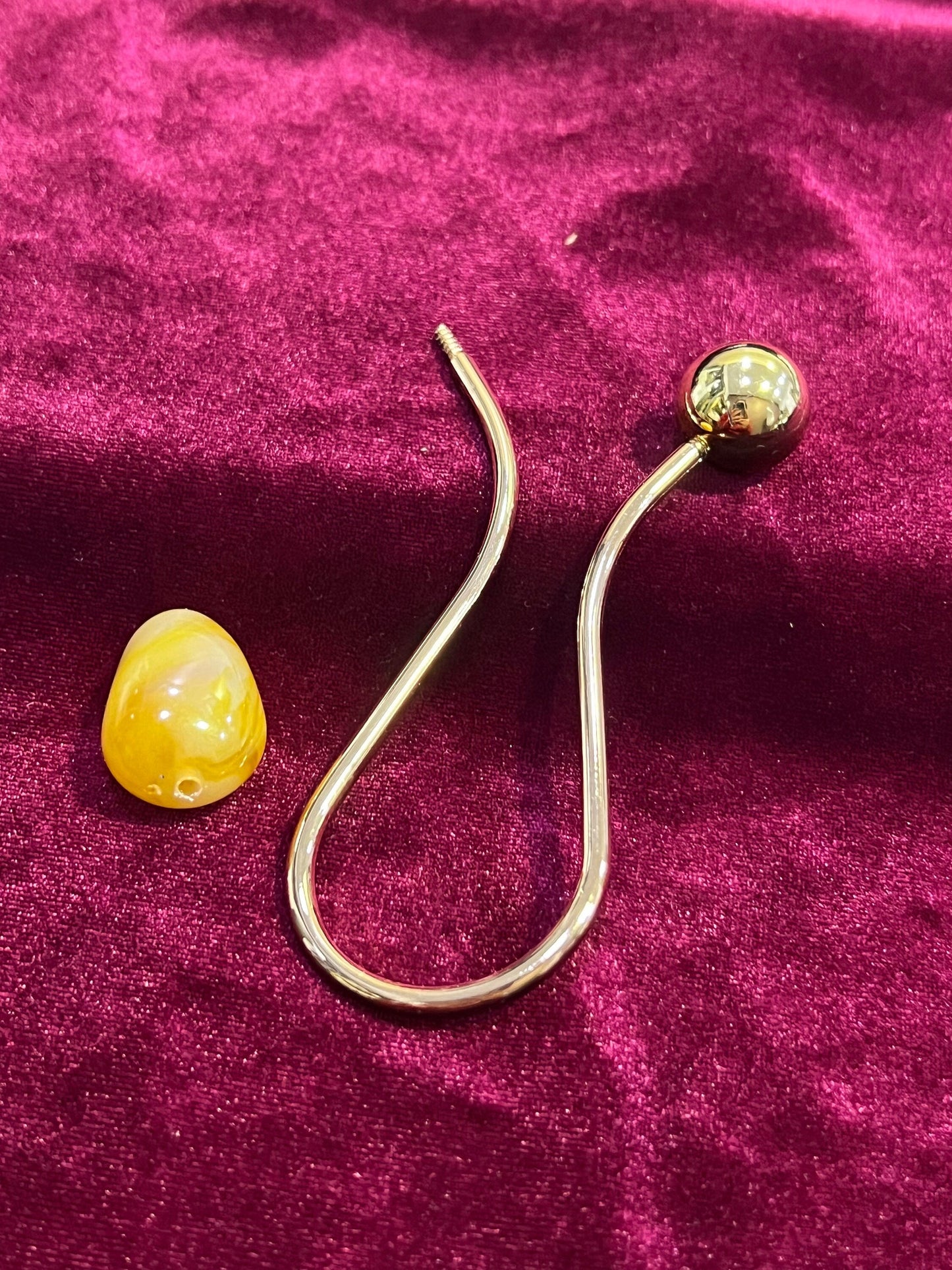 Long Marble Decorative Bulldog Metal buckle, Bulldog Buckle, Metal Buckle, Gold Buckle, Swimwear Buckle