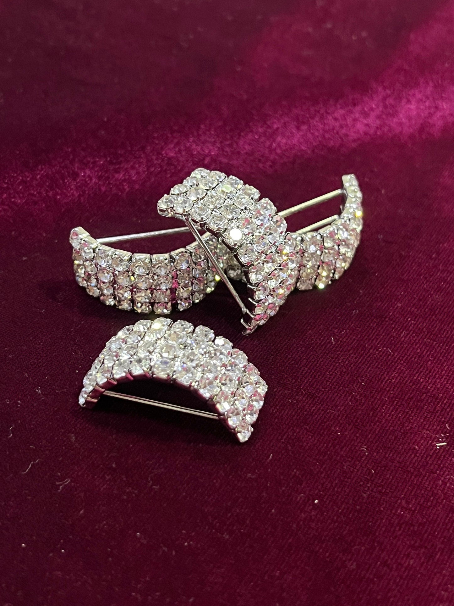 Diamanté D-Shaped buckle, Diamante Buckle, rhinestone buckle, swimwear, embellishments, Swimwear buckle, Dress buckle,