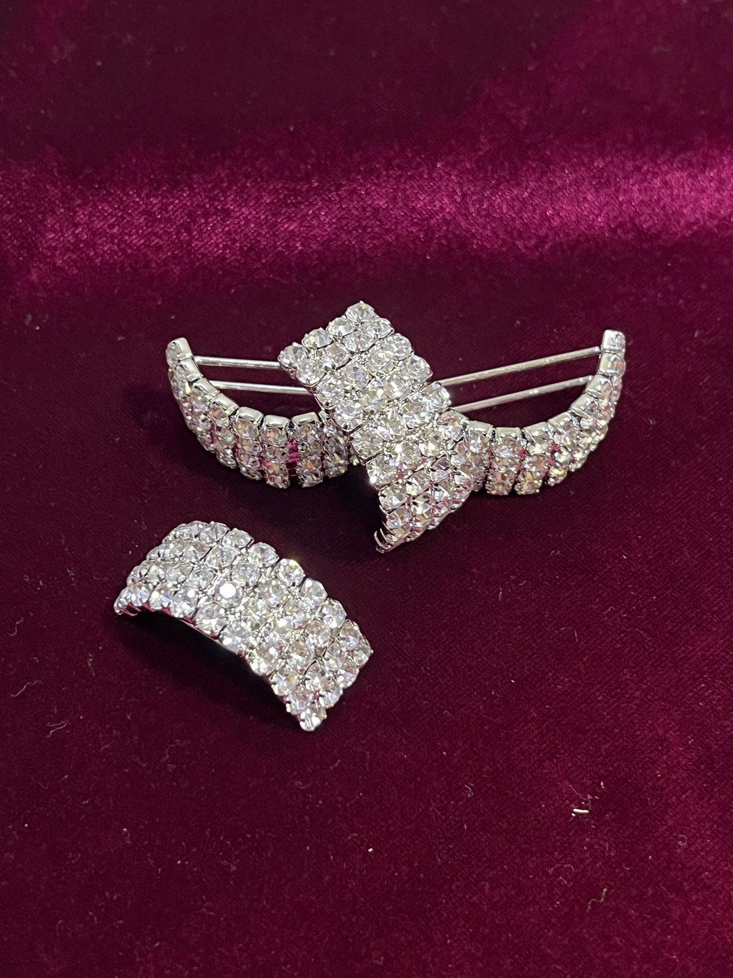 Diamanté D-Shaped buckle, Diamante Buckle, rhinestone buckle, swimwear, embellishments, Swimwear buckle, Dress buckle,