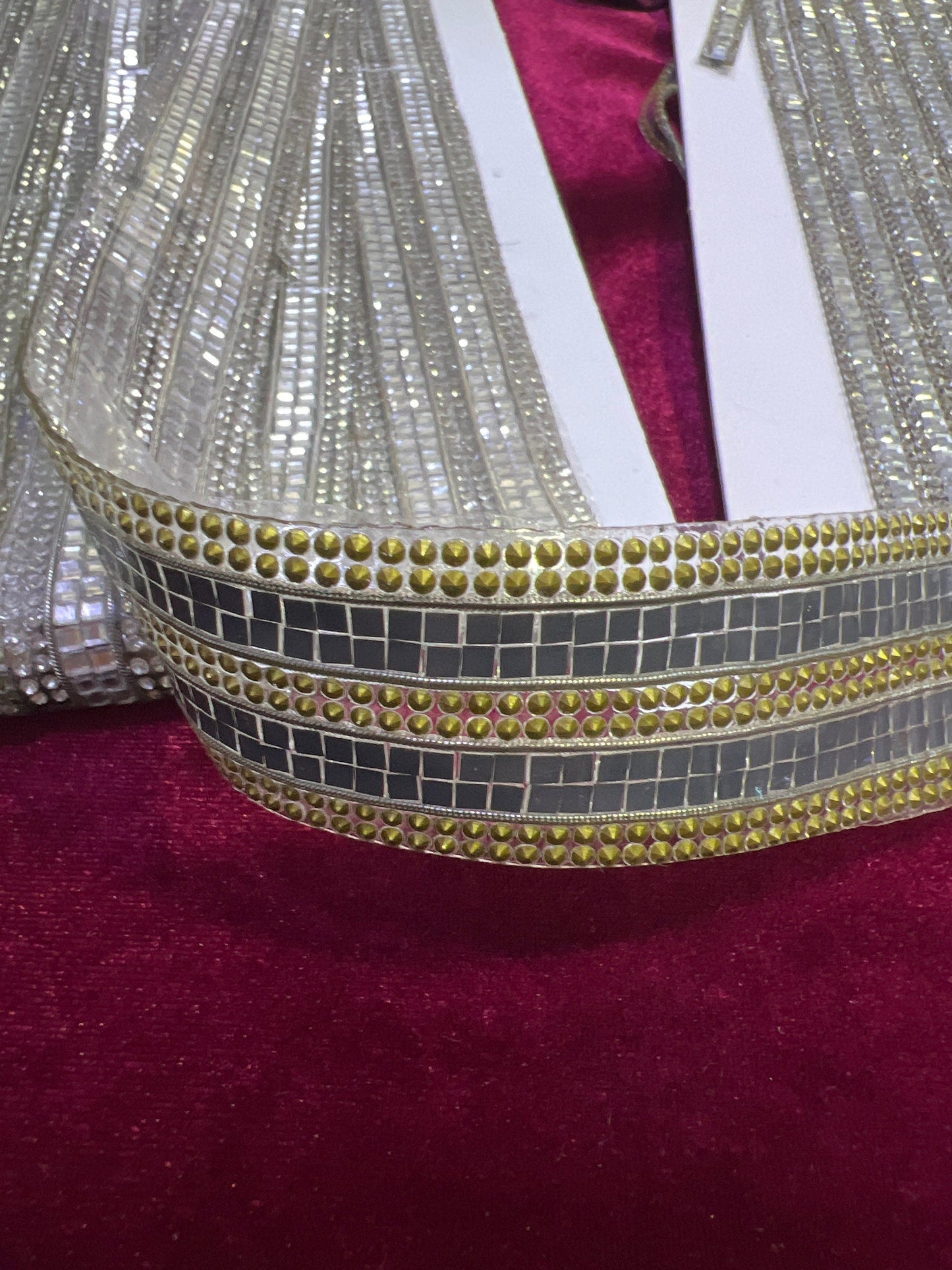 Diamante Rhinestone Trim, Rhinestone Ribbon for Bridal, Sash Diamante Wedding, Belt, Jewel iron on, Bag, Craft, jewel trim, diamanté iron on
