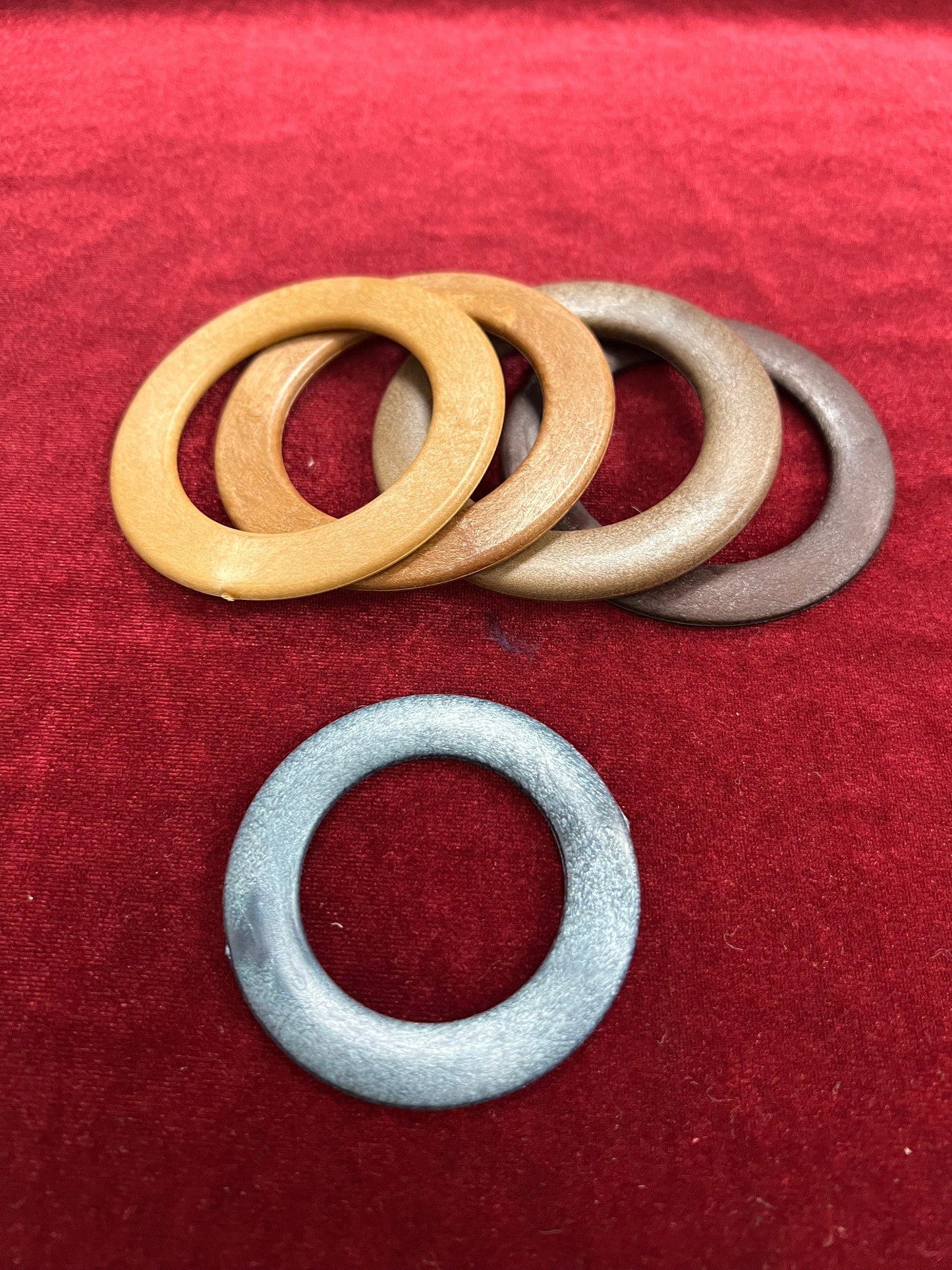 Wooden Rings, Belt Buckle, Bag Clasp Leather Craft Accessories, rings, macrame rings, rings,