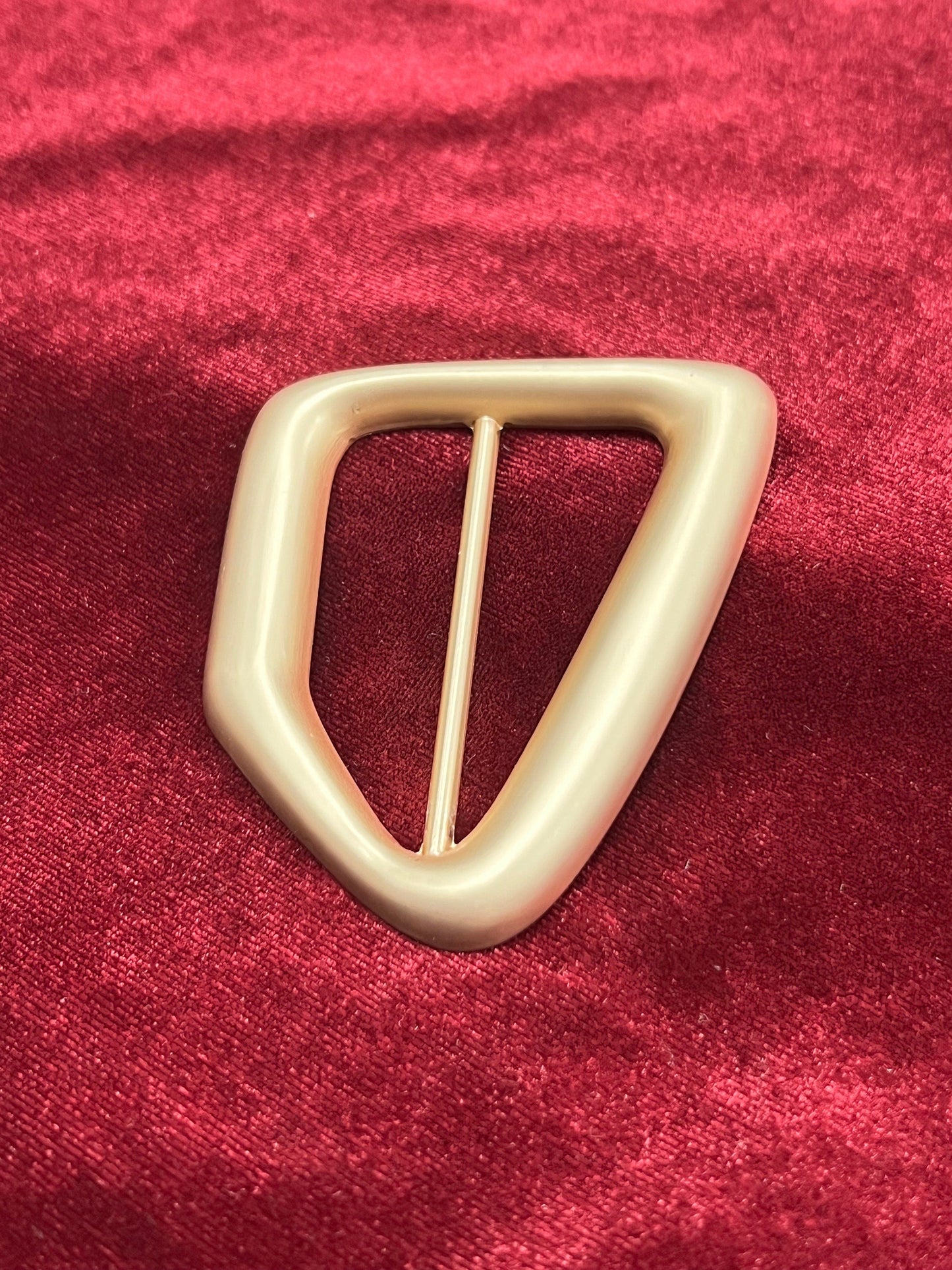 Matt Gold Buckle, Matt Buckle, Metal Buckle, Asymmeterial Buckle, Gold Bucikle, Swimwear Buckle, Trouser Accessories, Belt Buckle,