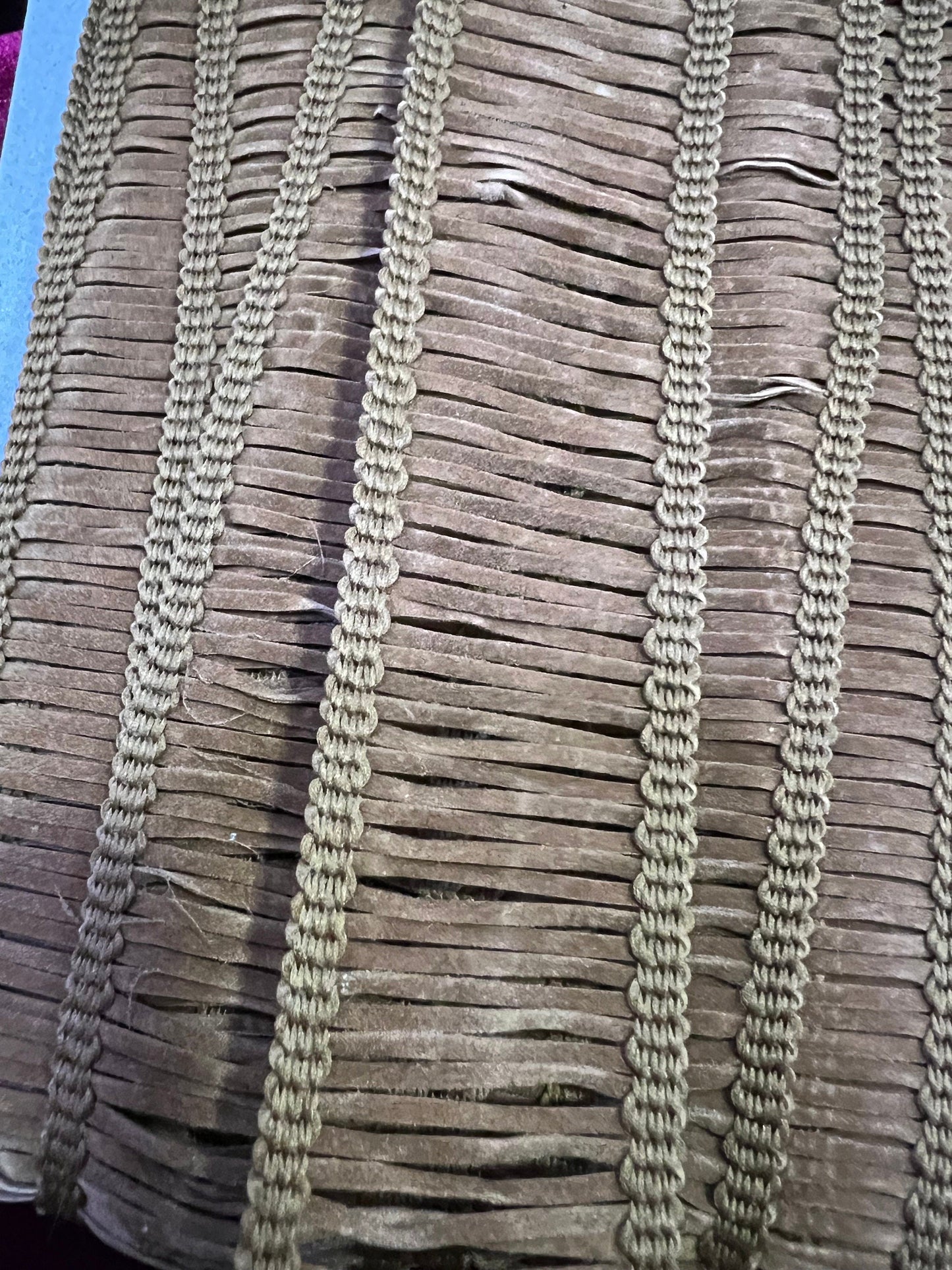 Brown Tan Ladder Fringe Trimming, Ladder Trim, Fringe Trimming, Brown Trim, festival trim, tassel trim, boho trim, fringe, tan fringe
