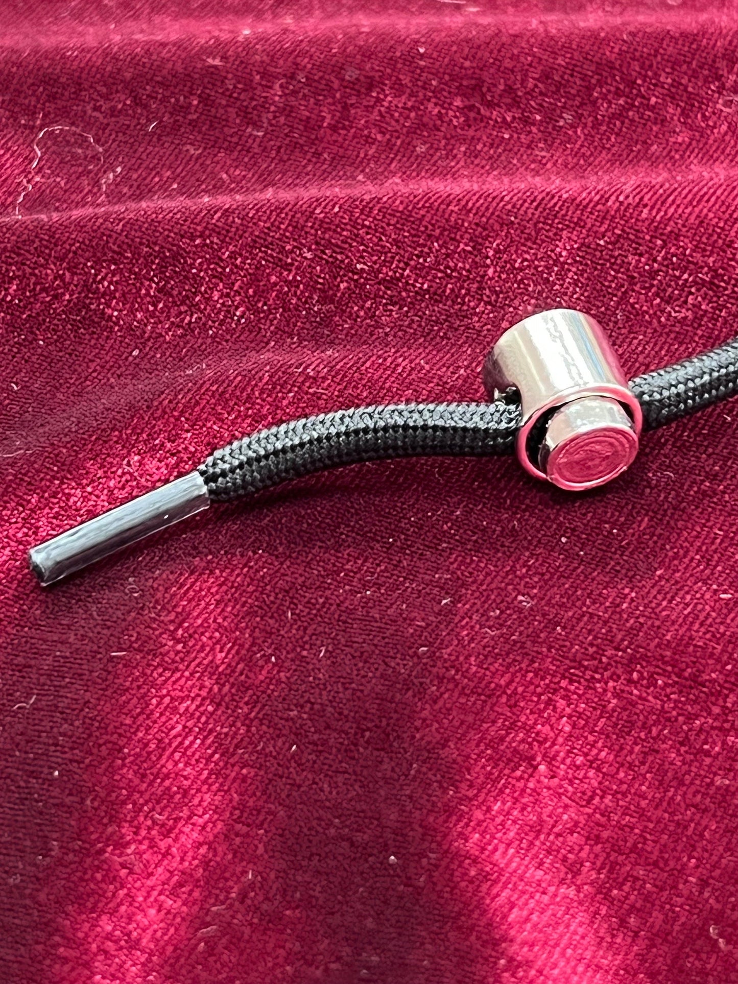 Metal Heavyweight Spring loaded toggle, toggle, black toggle, stopper cord, cord ends, Metal toggle cords, Metal Toggles, Hoody Cord ends