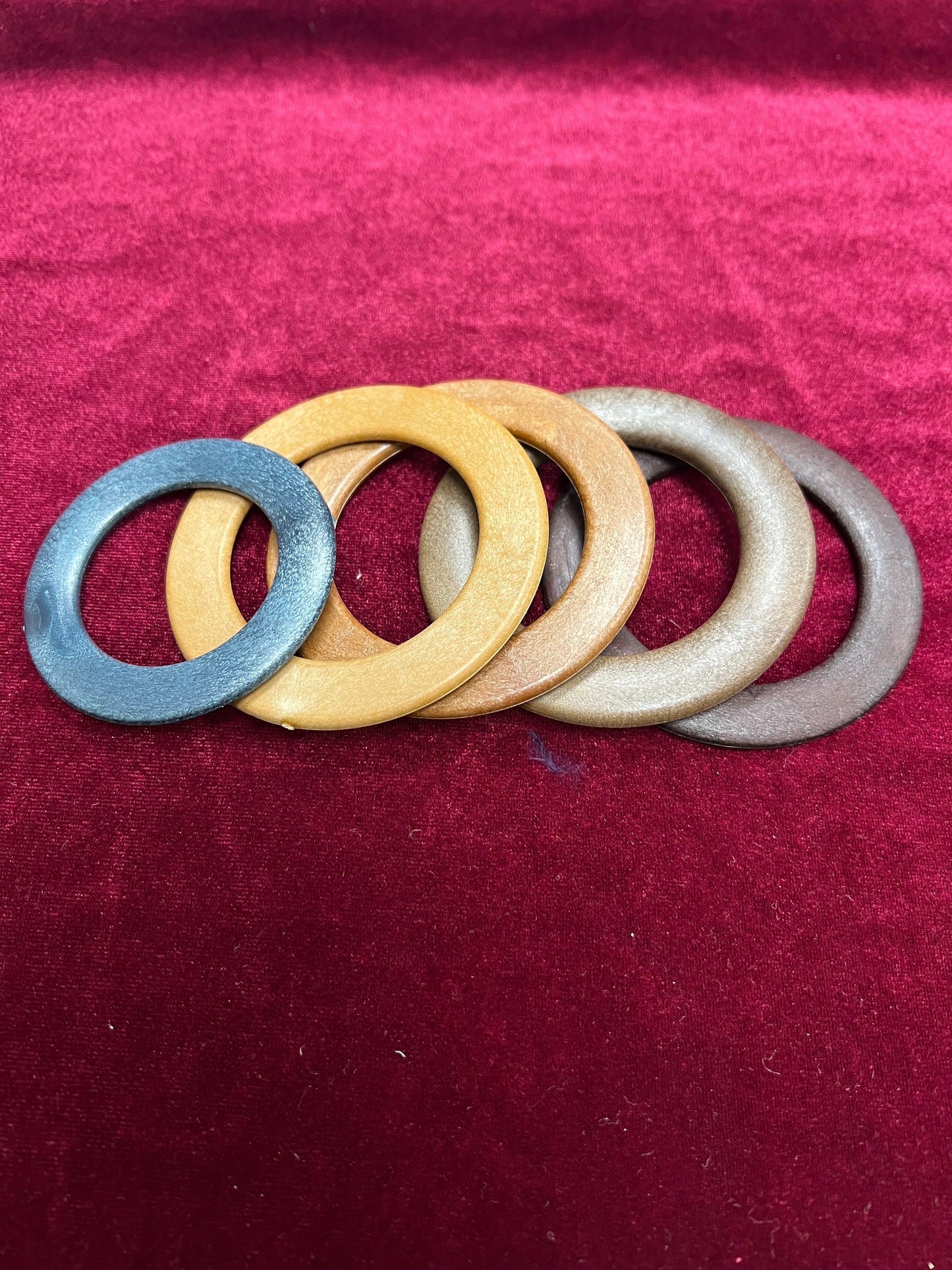 Wooden Rings, Belt Buckle, Bag Clasp Leather Craft Accessories, rings, macrame rings, rings,