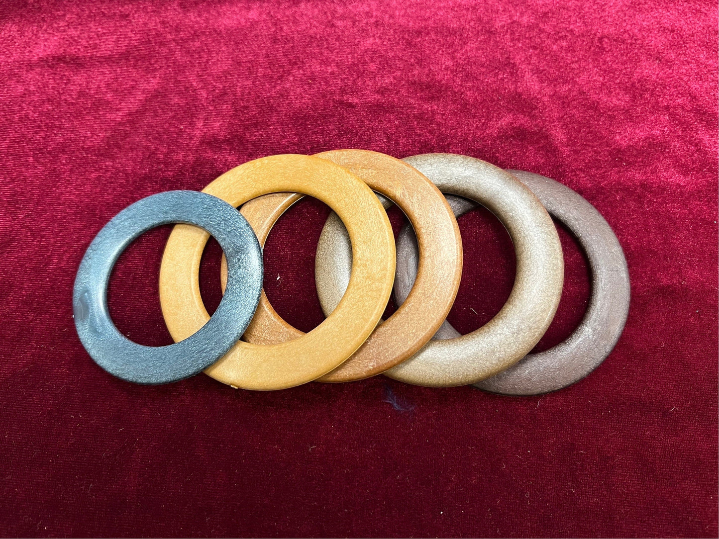 Wooden Rings, Belt Buckle, Bag Clasp Leather Craft Accessories, rings, macrame rings, rings,