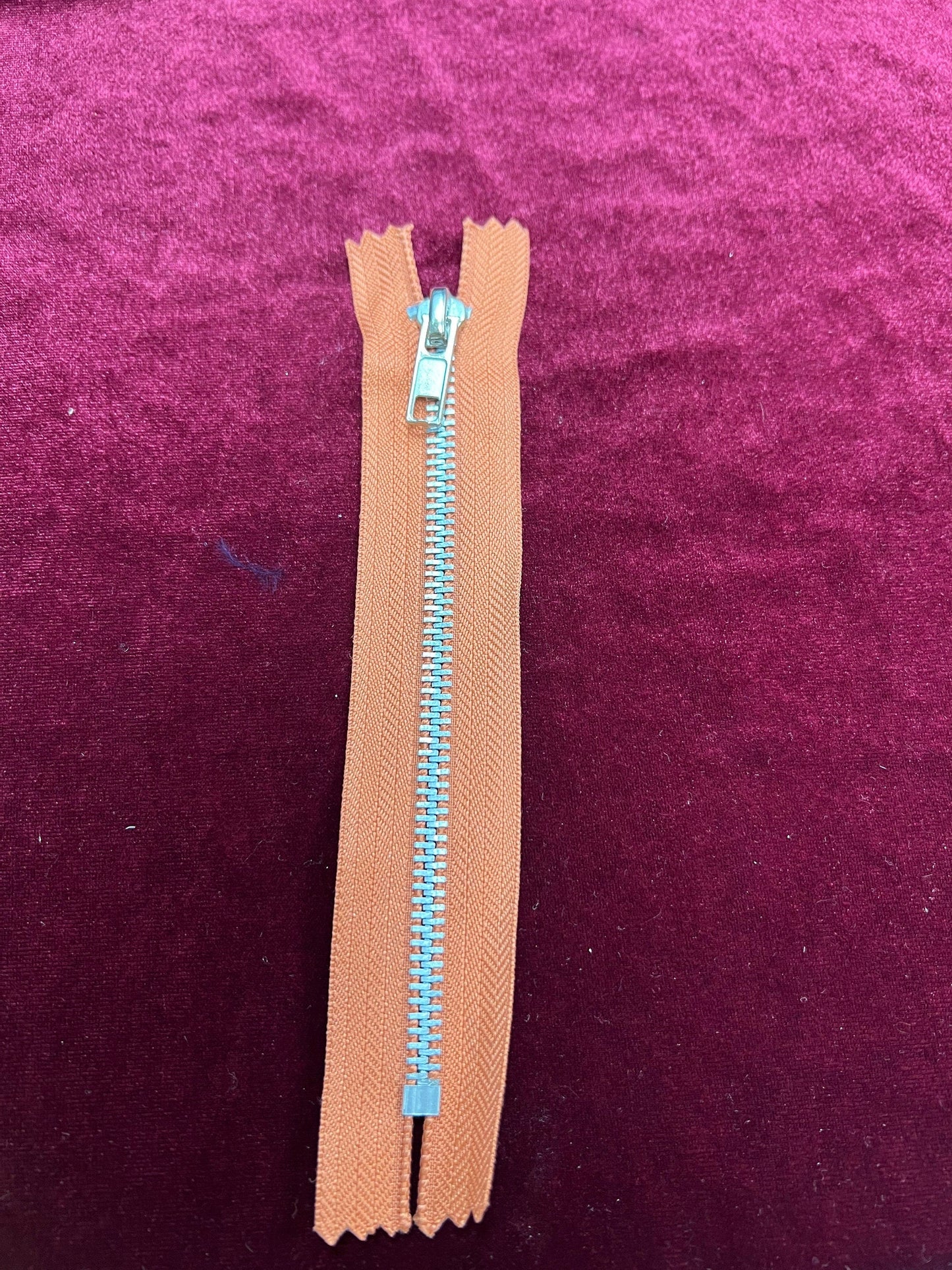 6" Zips, Closed Ended Zip Metal Teeth, Zip, Silver Zip, Closed End zipper, Dress zip, Clothing zippers, metal zips