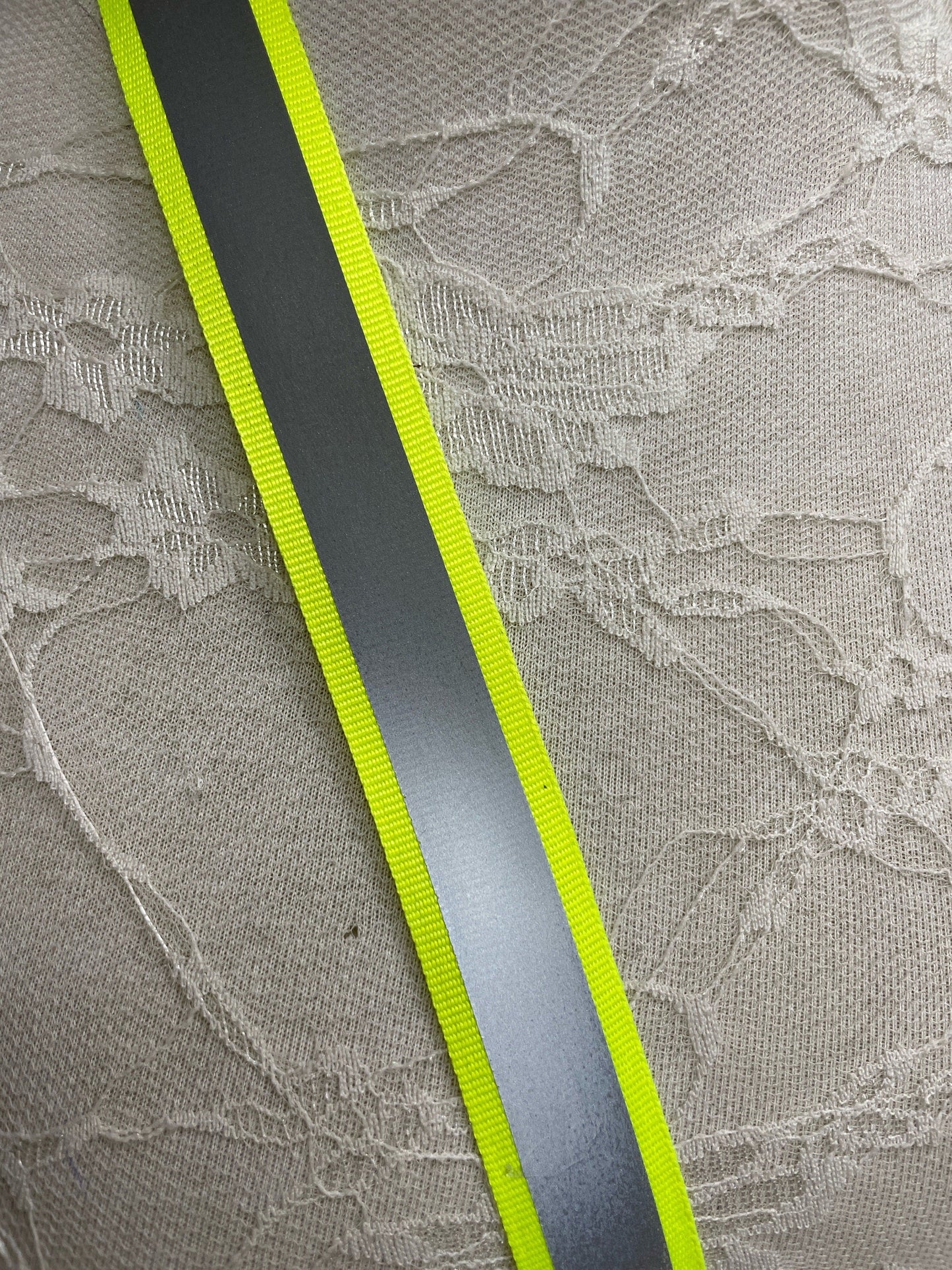 Hi-Vis Ribbon, Ribbon, Trimming, reflective tape, orange flo, silver reflecting tape, flo tape,