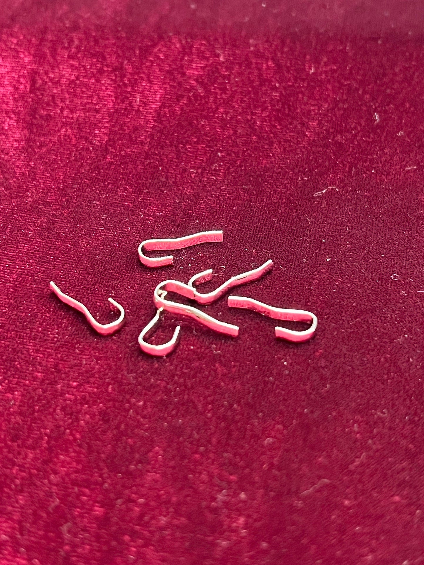 Small smooth finish metal Prong, replacement prong, belt prong, buckle prong, belt prongs, metal prong, buckle prongs