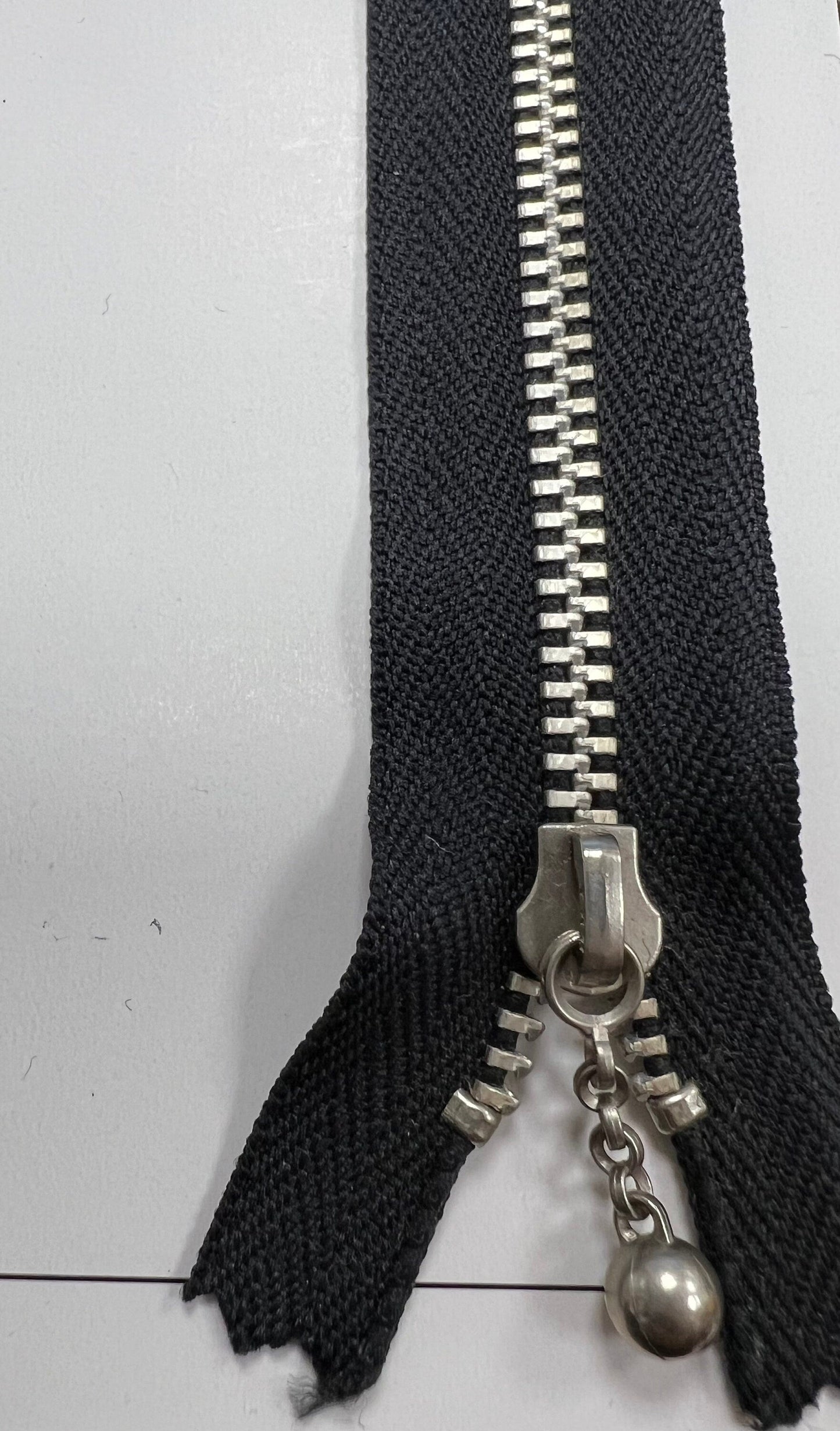 7'' 8'' 9'' YKK Metal Closed End Zip, YKK Zip, Metal Zip, 7'' Zip, Closed End Zip, Coloured Zip, Dress Zip, Bag Zip, Ball Chain Zip, Zip