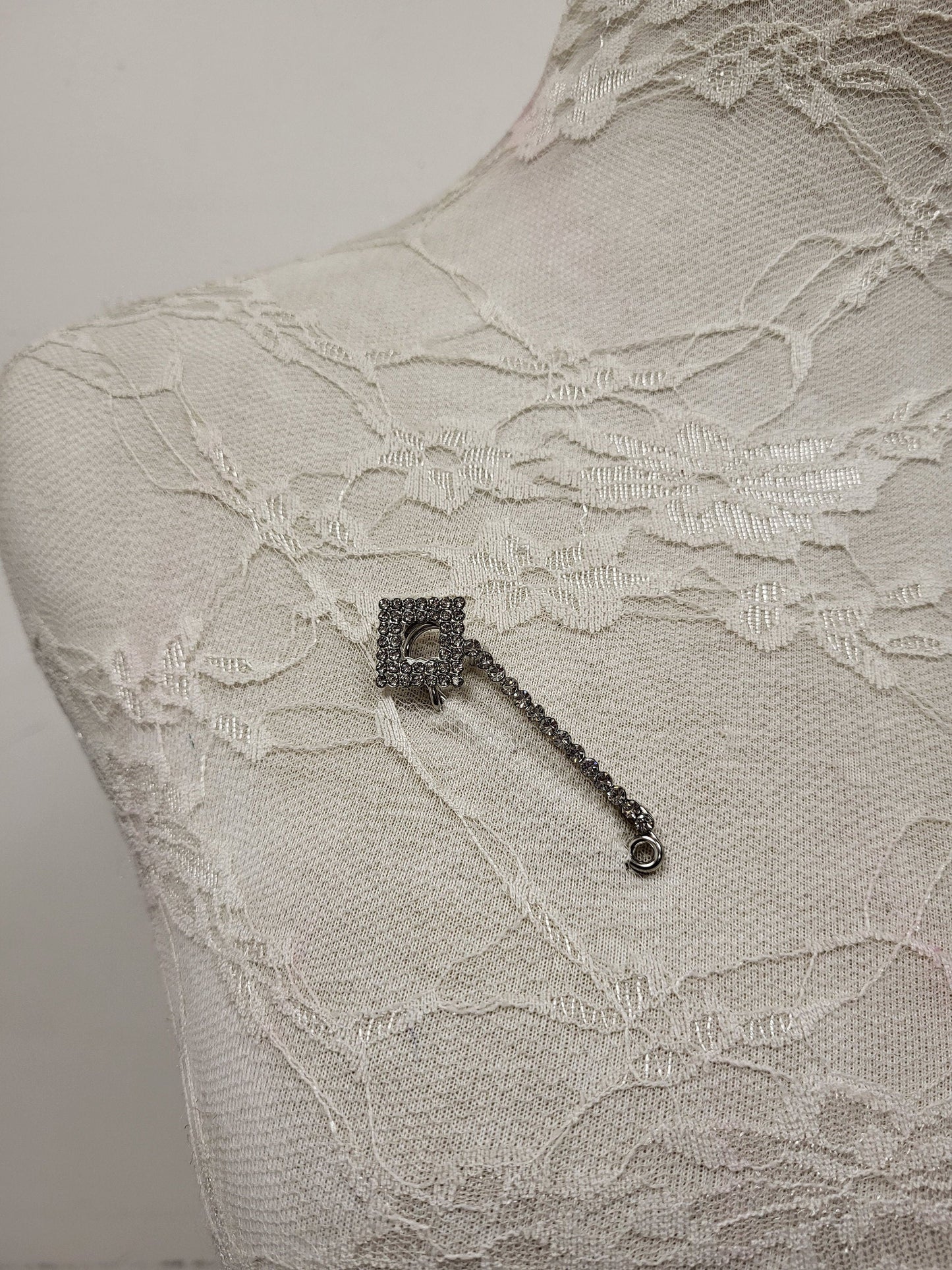 Brooch, Diamante brooch, Pin, accessory, diamante pin, shawl pin, saree pin, scarf pin, buckle pin