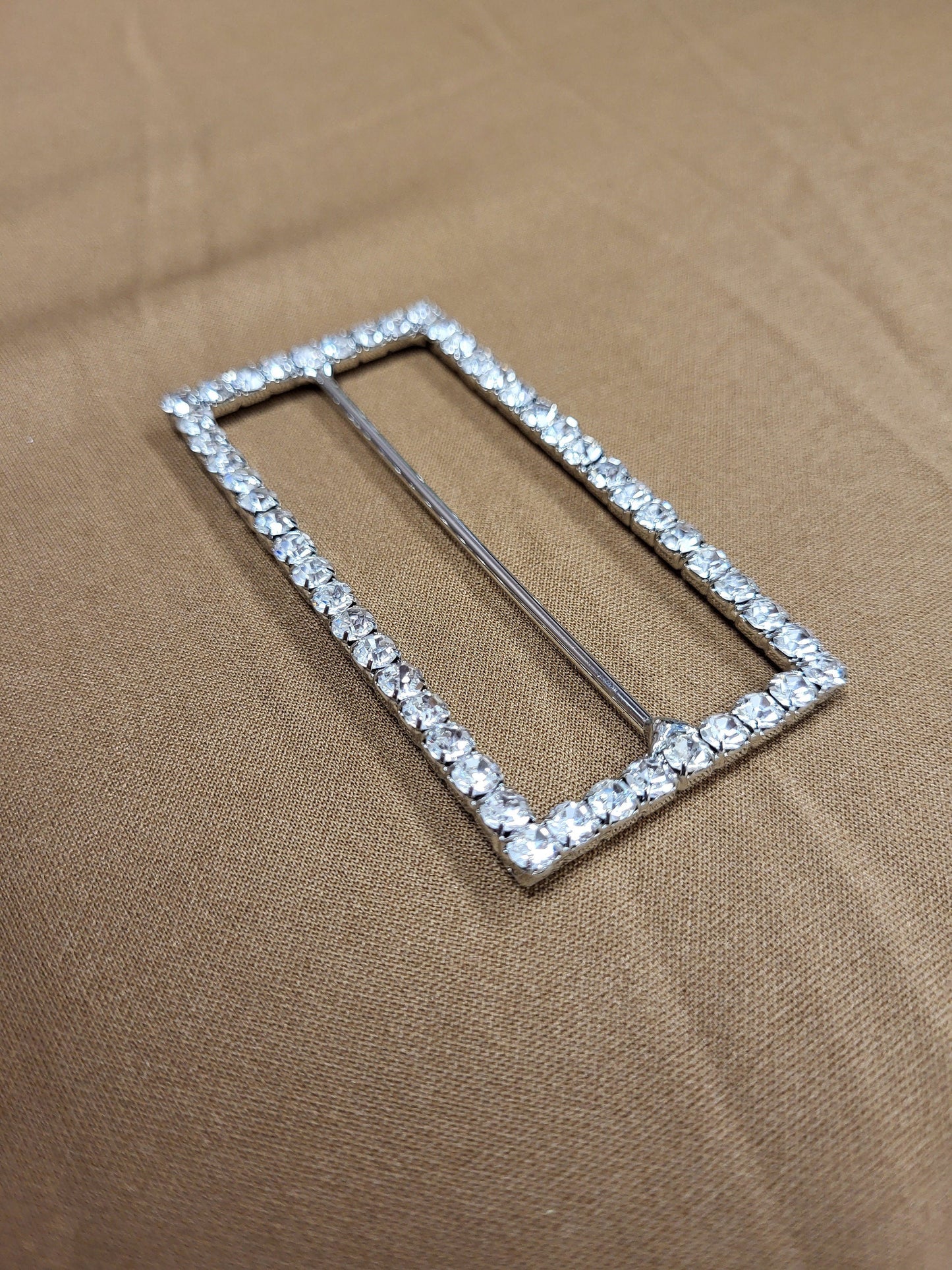 Diamante buckle, buckle, diamante, silver buckle, decorative buckle, buckles, 75mm buckle, 3" buckle