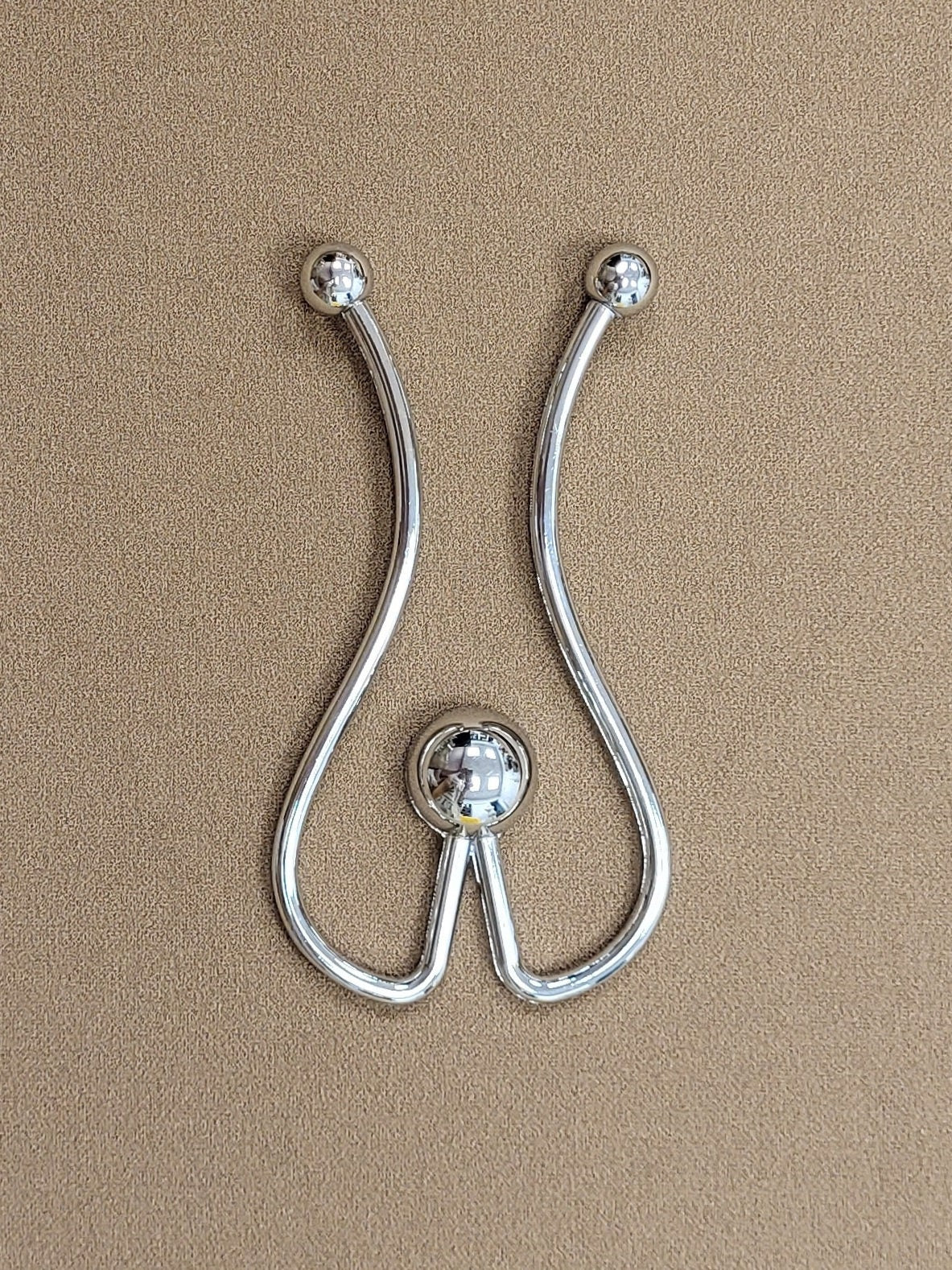 Long Decorative Metal Bulldog Buckle, Bulldog buckle, Metal Buckle, Silver buckle, Swimwear buckle, gold buckle