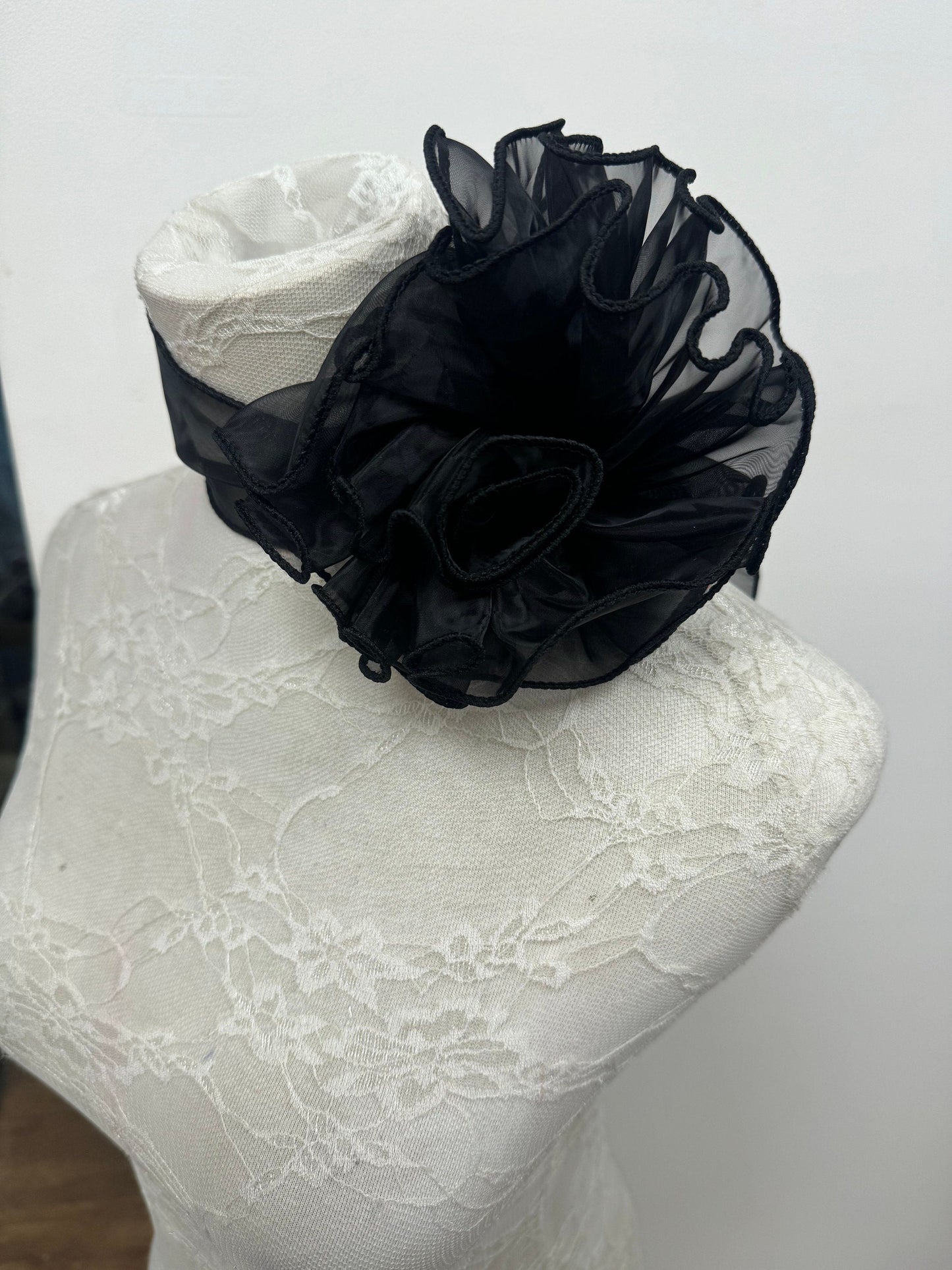 Corsage choker, organza choker, flower choker, flower, corsage, organza flower, choker, wedding flower, bridesmaid flower