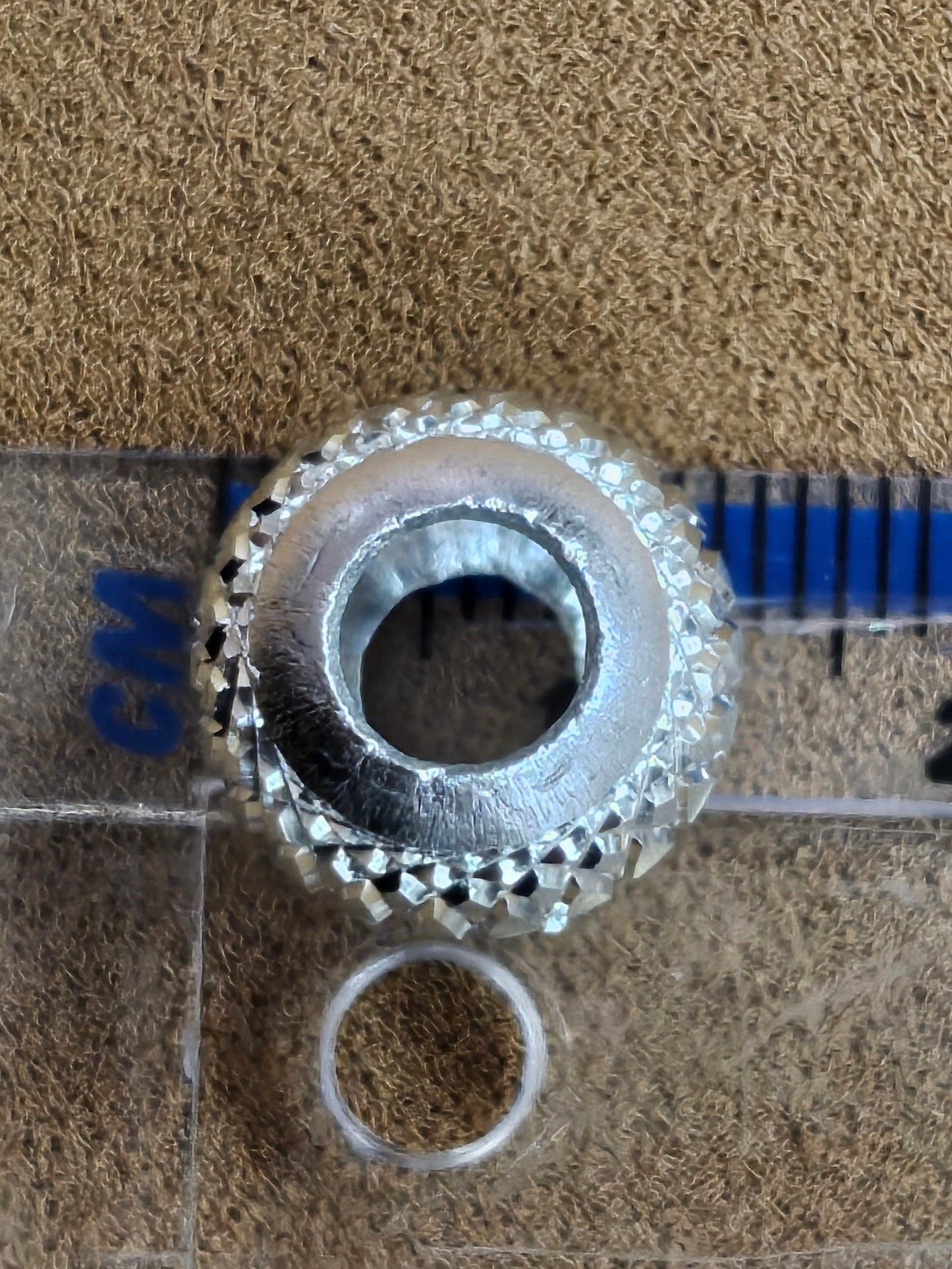 Decorative beads, silver plastic beads, silver beads