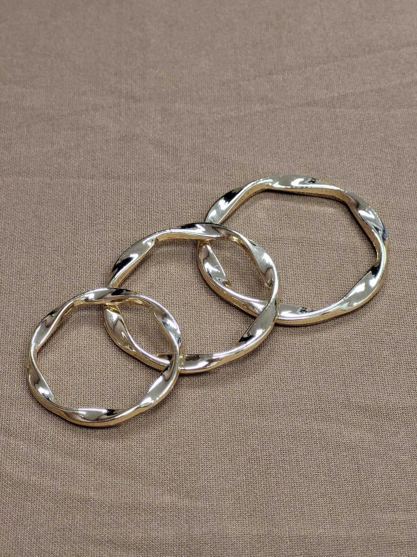 Decorative ring, Ring, Gold rings, twisted rings, rings, hammered rings, swimwear rings, swimwear accessory, metal rings