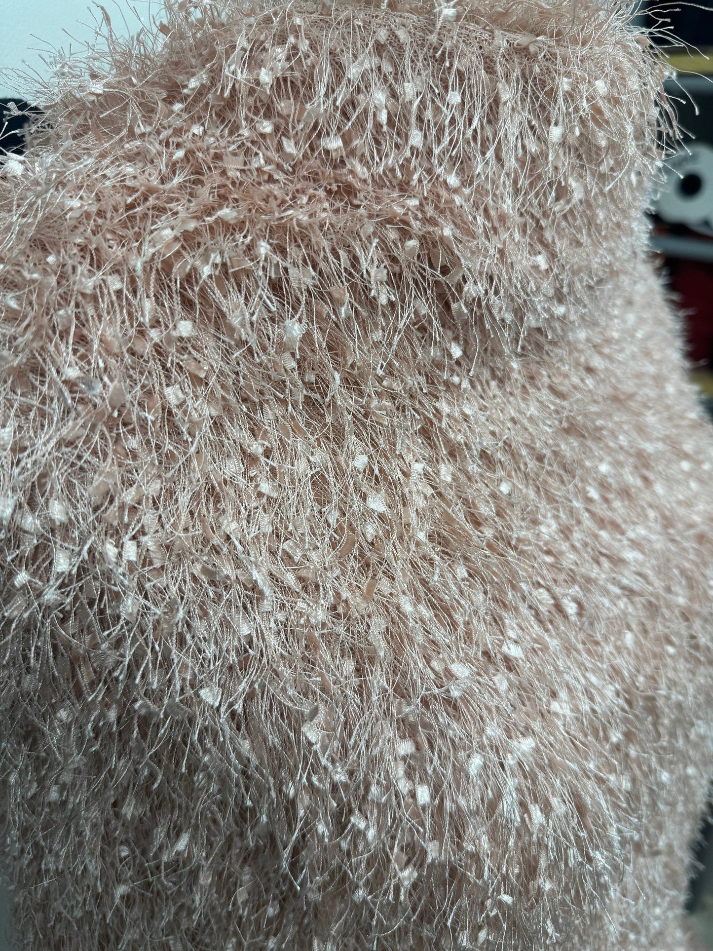 Fabric, ruffle fabric, thread fabric, nude fabric, frock fabric