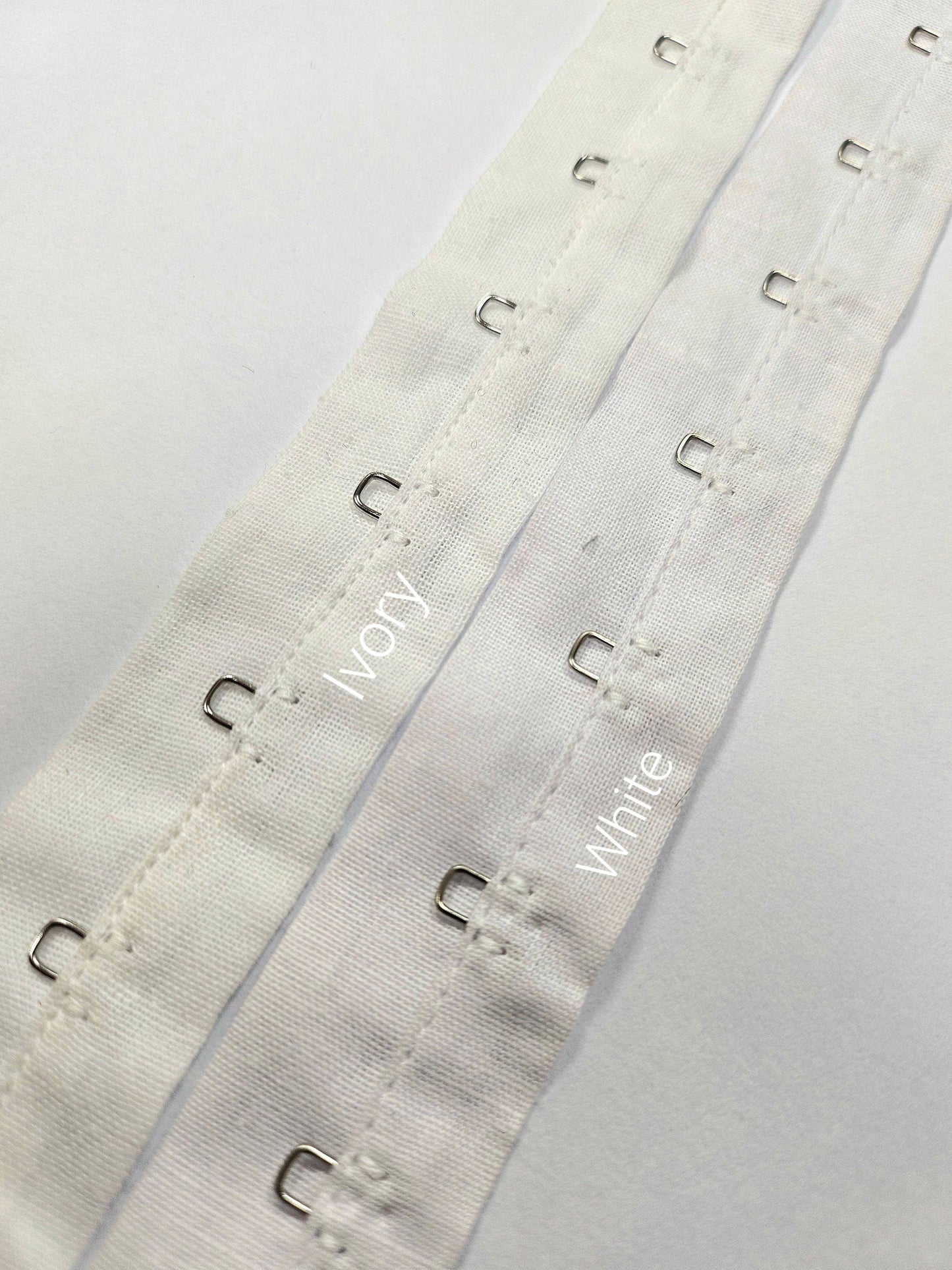 25mm Hook and Eye Trim Tape Matching hook and eyes, Dressmaking, Corset, Costume, Fastening for all garments, hook and eye tape, corset tape