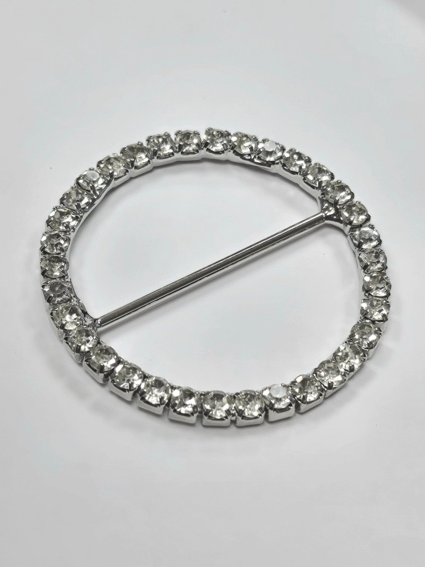 Diamante Buckle, Rhinestone Buckle, Buckle, Silver buckle, metal buckle