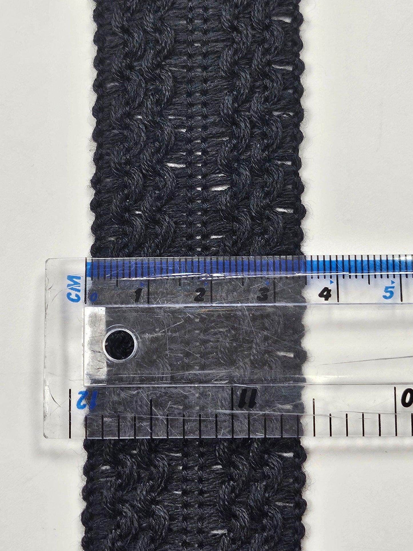 3.5cm ridged trimming, trimming, black trimming, decorative trimming, black rigid trim, black trim, lace
