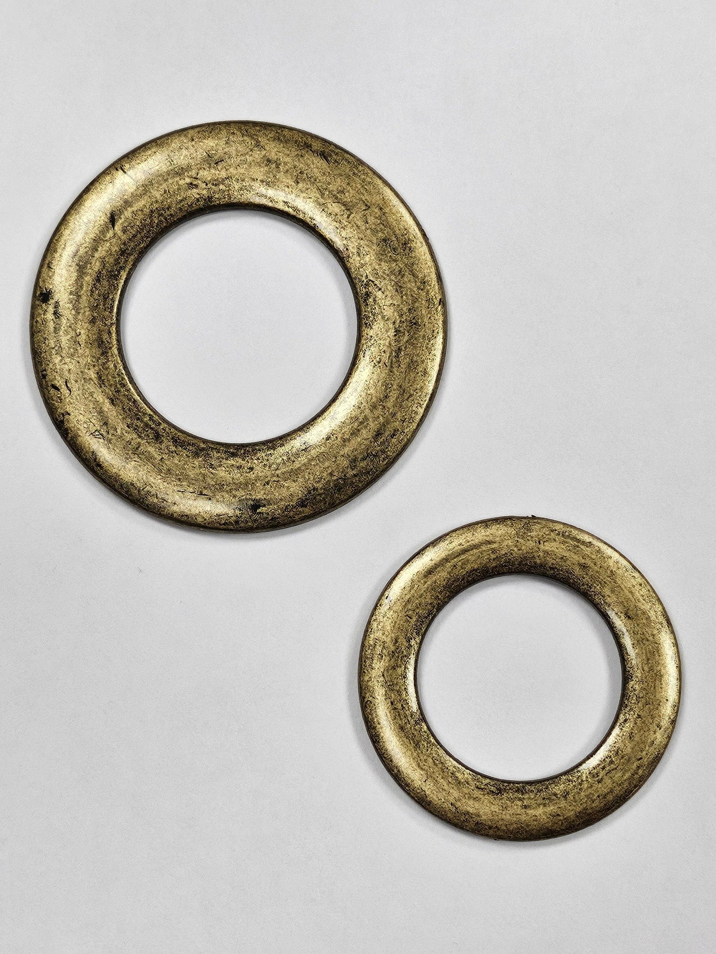 Rustic antique brass rings, rings, brass imit rings, vintage rings