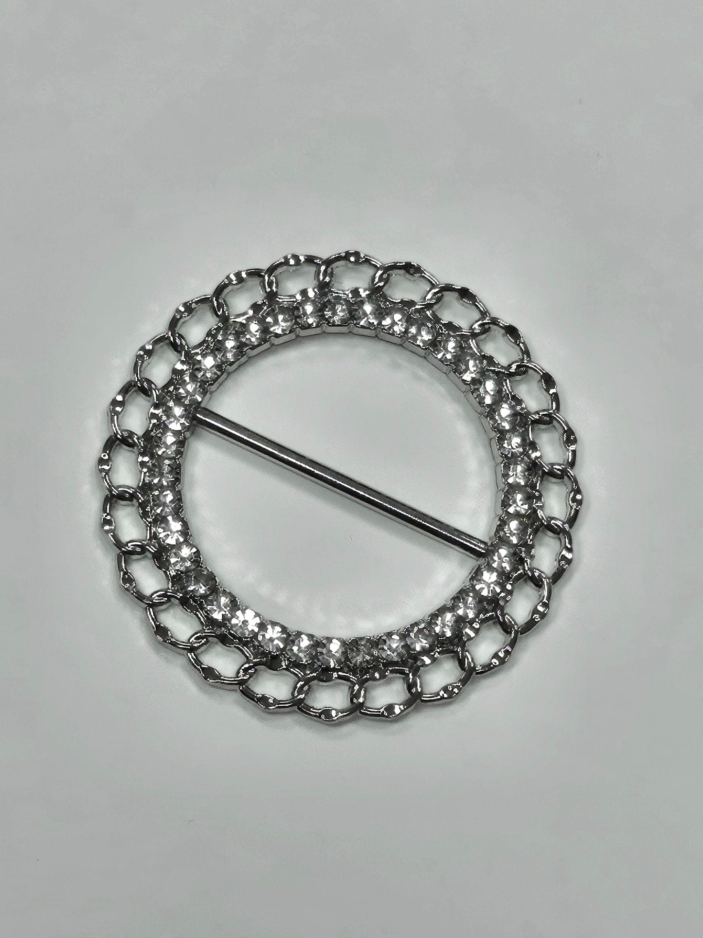 Beautiful diamanté buckle, rhinestone buckle, silver buckle, metal buckle