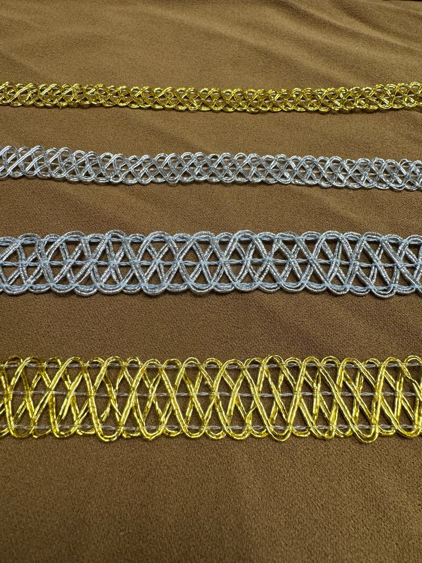 Metallic braid, shiny braid, gold braid, silver braid, embellishment, fancy braid, decoration braid, crafts, cake decoration, craft lace