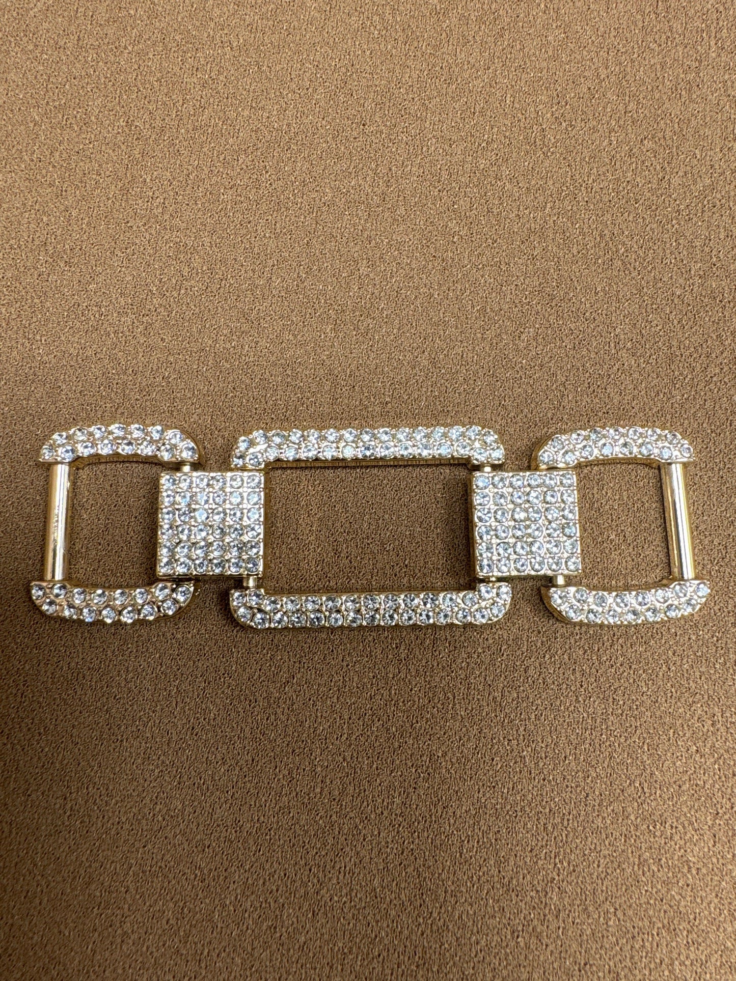 Diamanté buckle, diamanté, buckle, gold buckle, rhinestone buckle, swimwear buckle