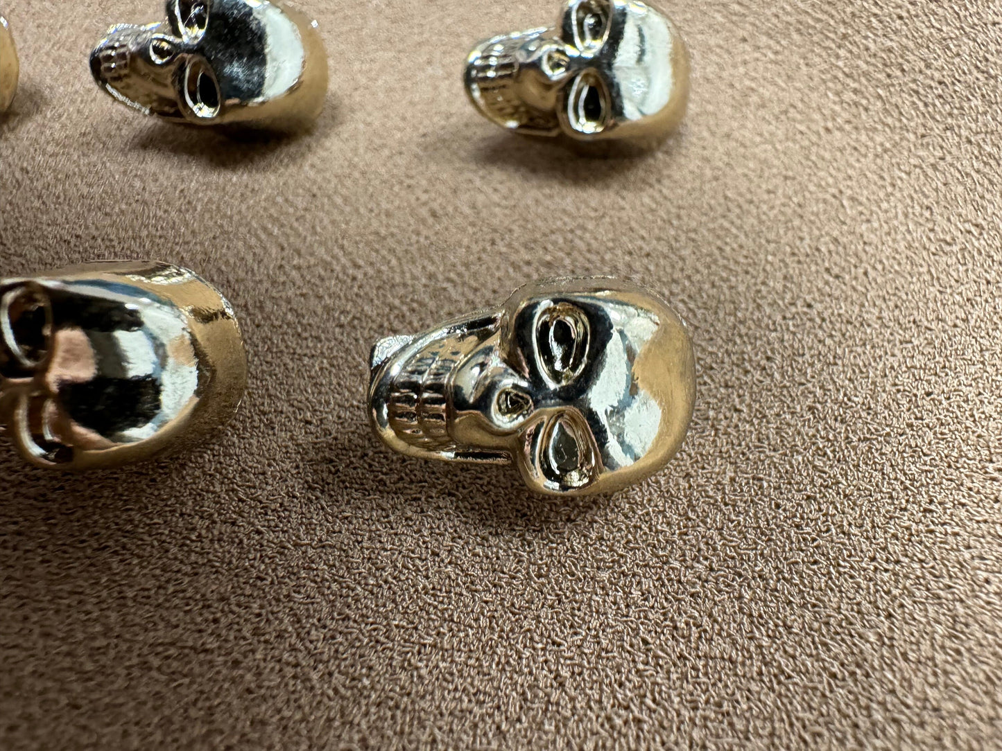 skull buttons, metal buttons, skull head buttons, gold skull button, buttons, biker buttons, skull button metal, metal button