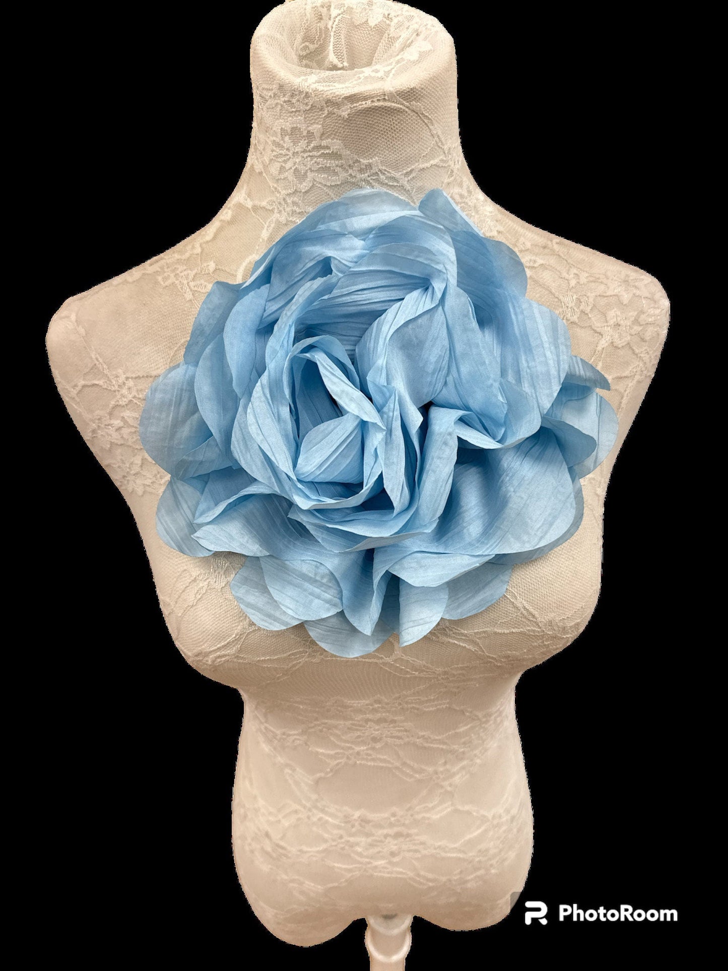 Beautiful blue rose, flower pin, bridal rose, flower, fabric rose, corsage, bridal corsage