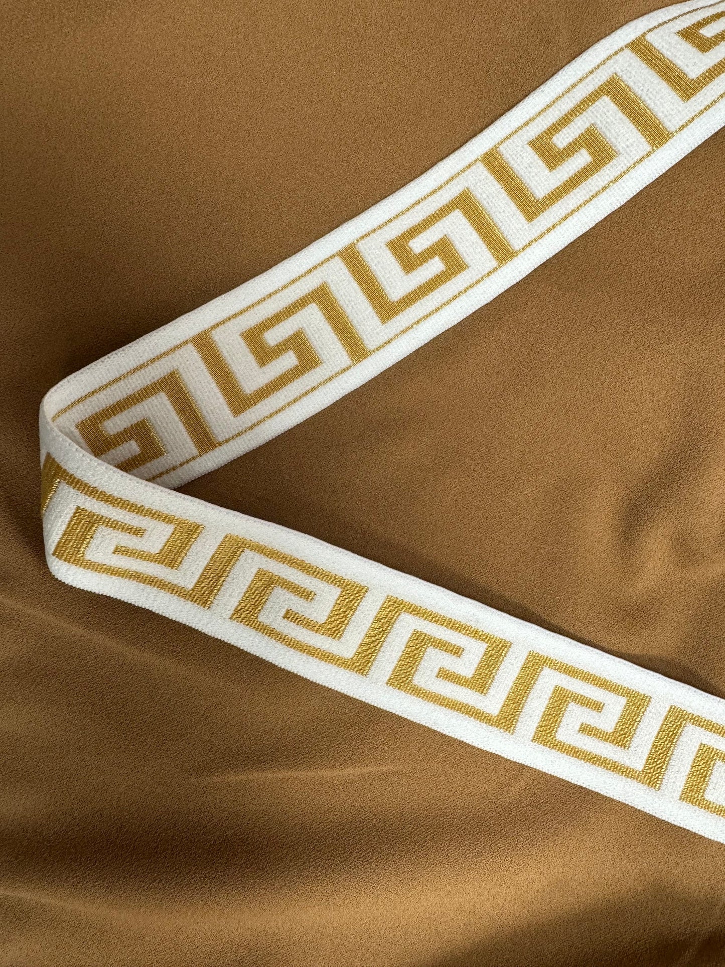 Aztec elastic, zig zag elastic, white gold elastic, white elastic, skirt elastic, top elastic, geometric elastic