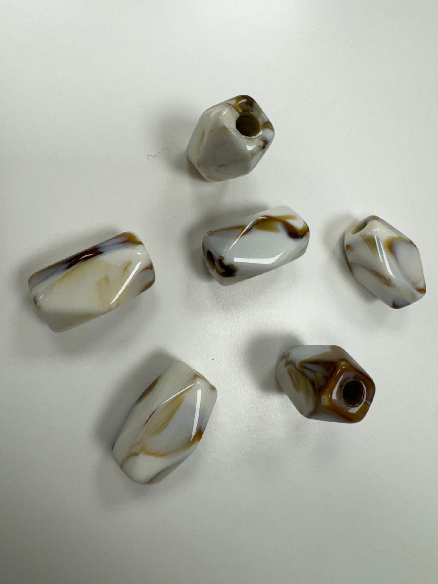 beads, white marble beads, marble beads, swimwear beads