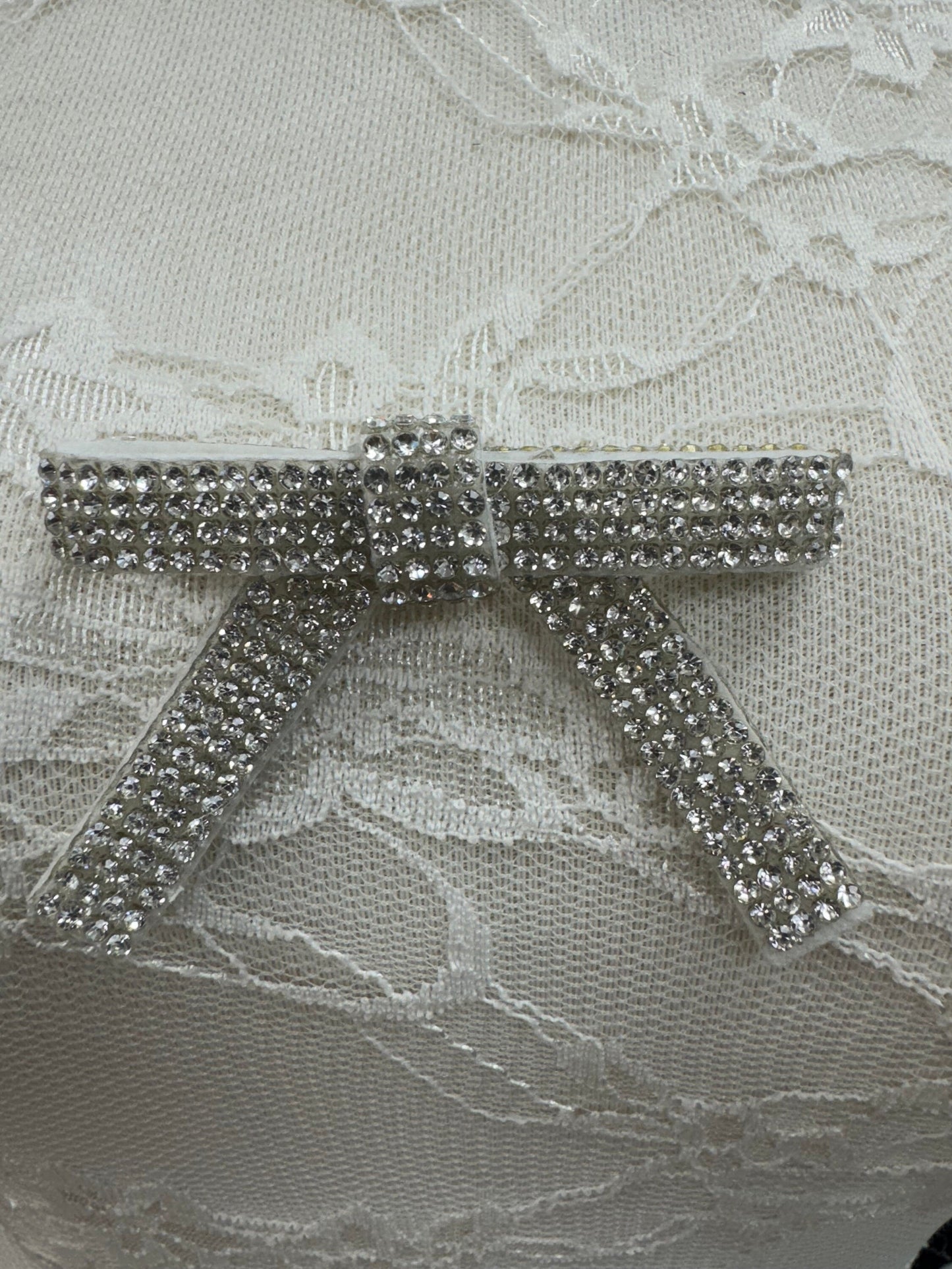 diamante bow, brooch, bow brooch, rhinestone brooch