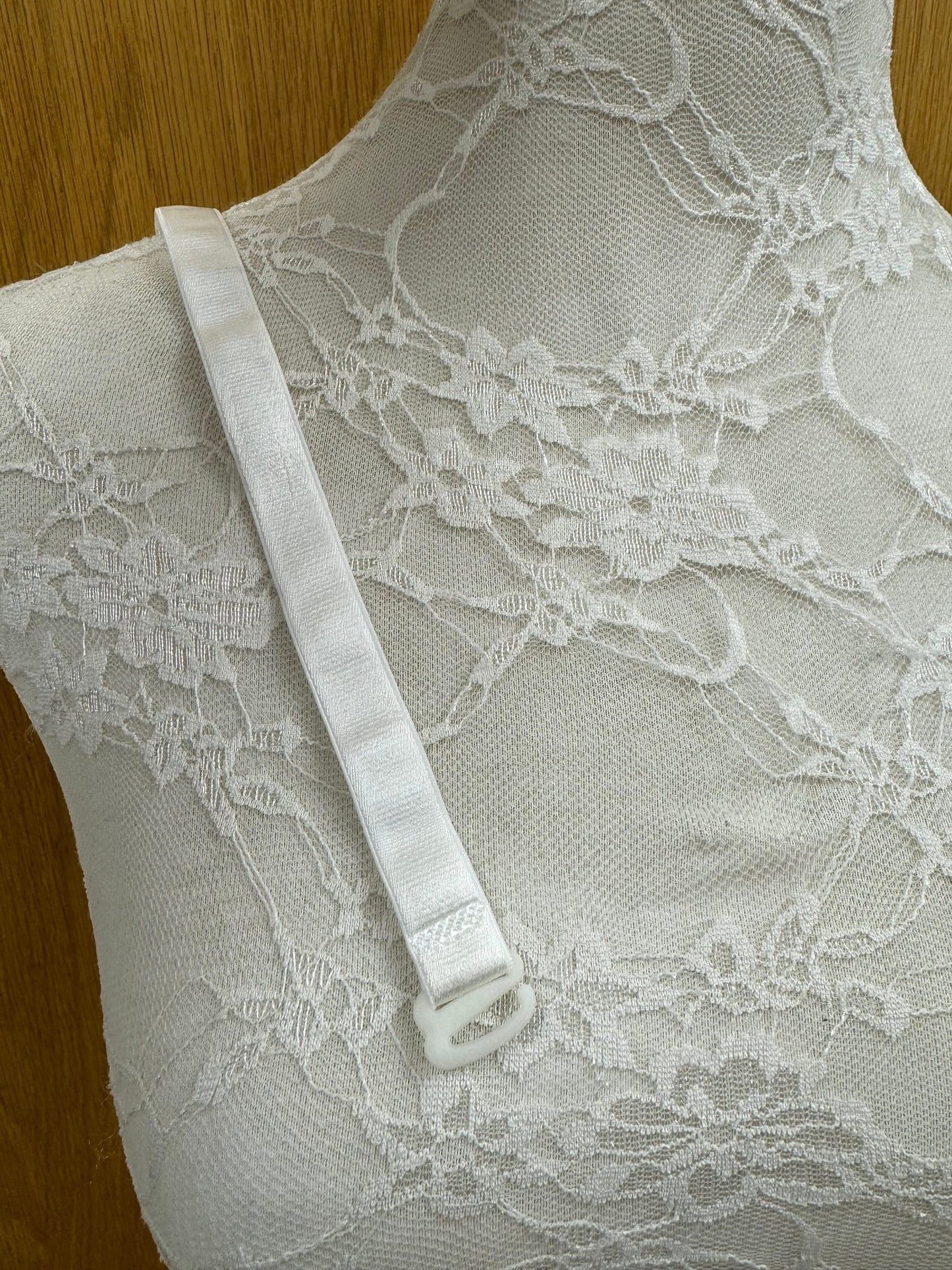 15mm bra straps, detachable bra straps, ivory bra strap, swimwear straps, replacement bra straps
