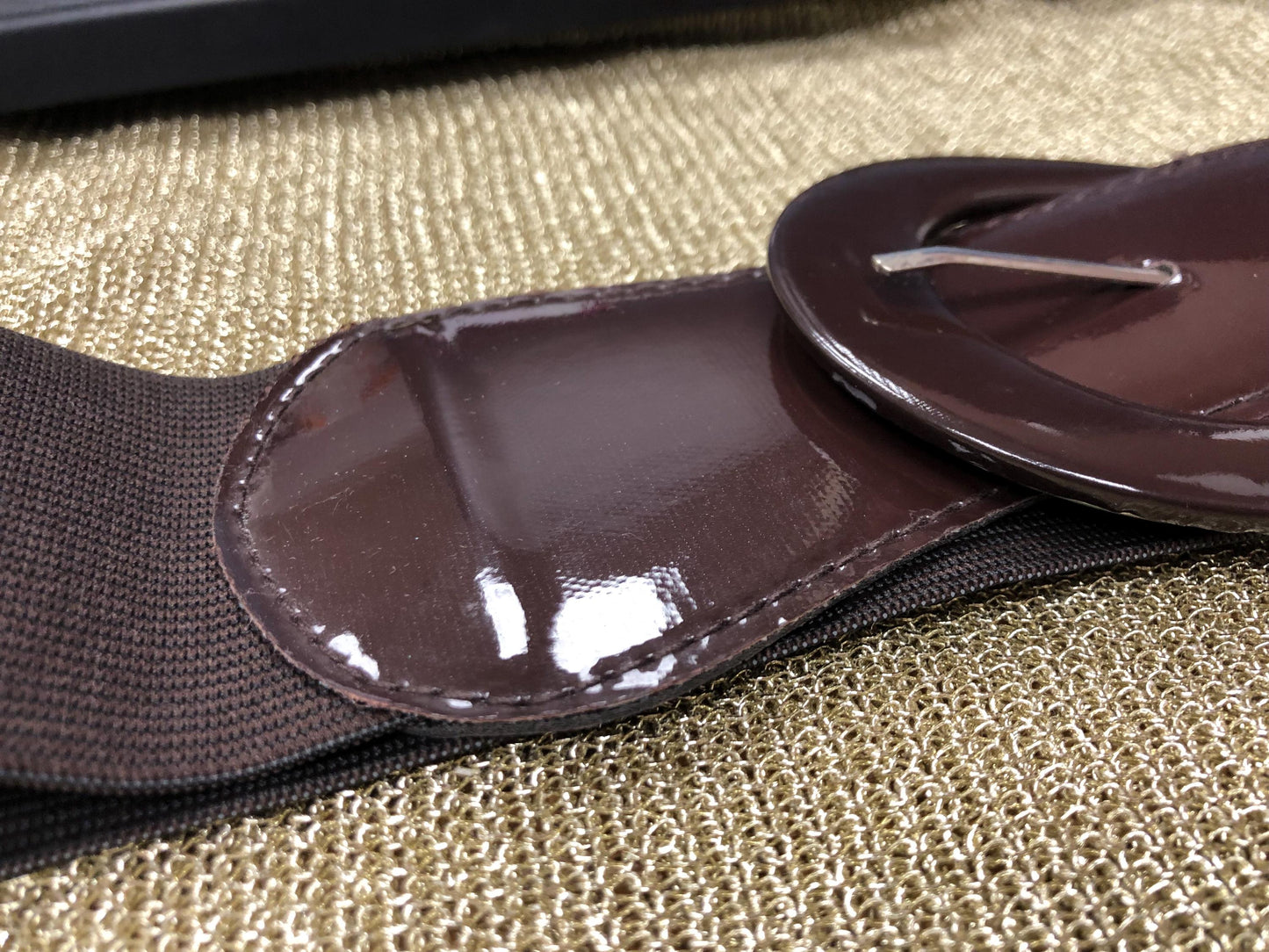 belt, stretch belt, brown vintage style belt,