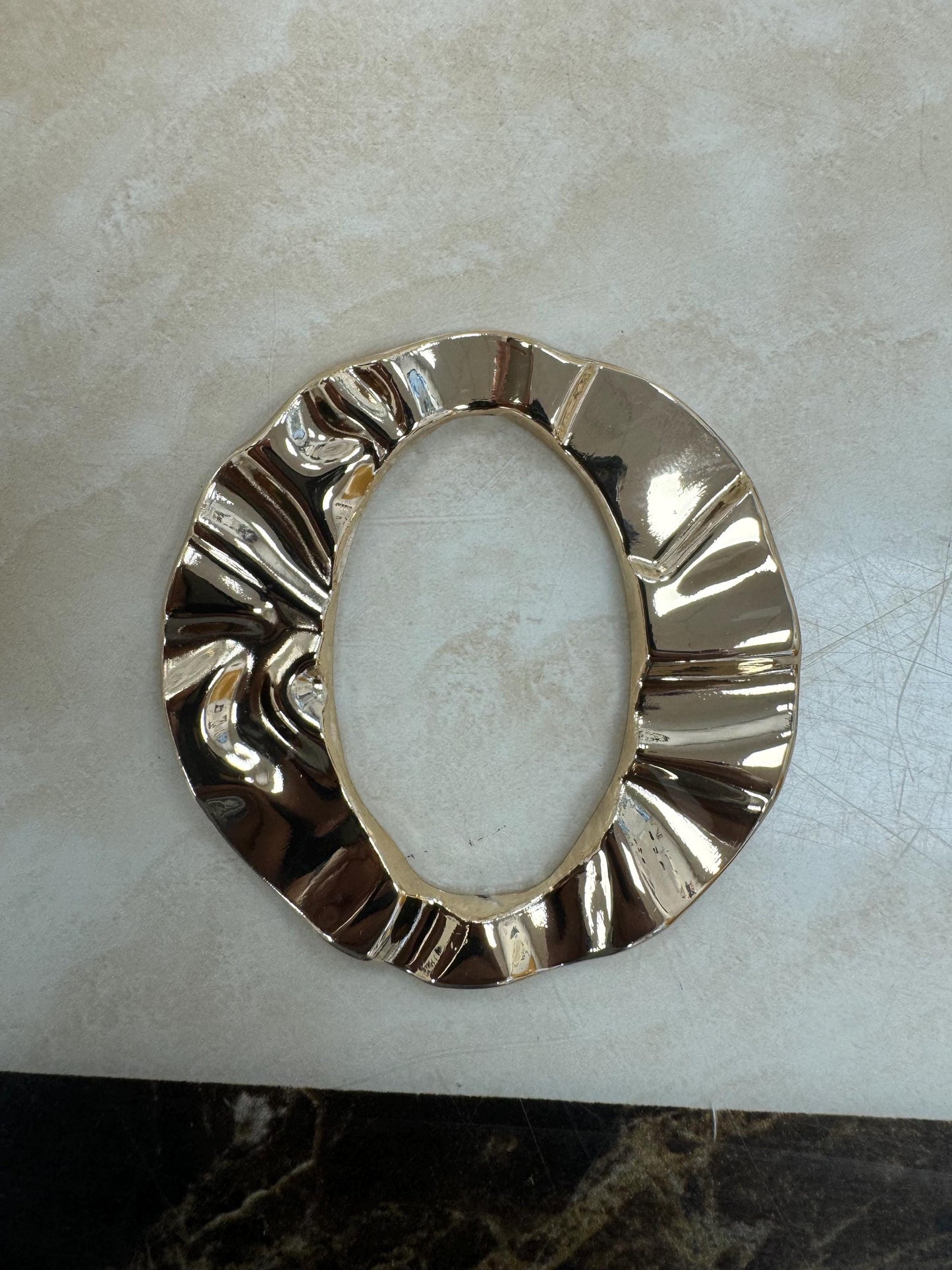 buckle, ring, hammered ring, rings, gold ring