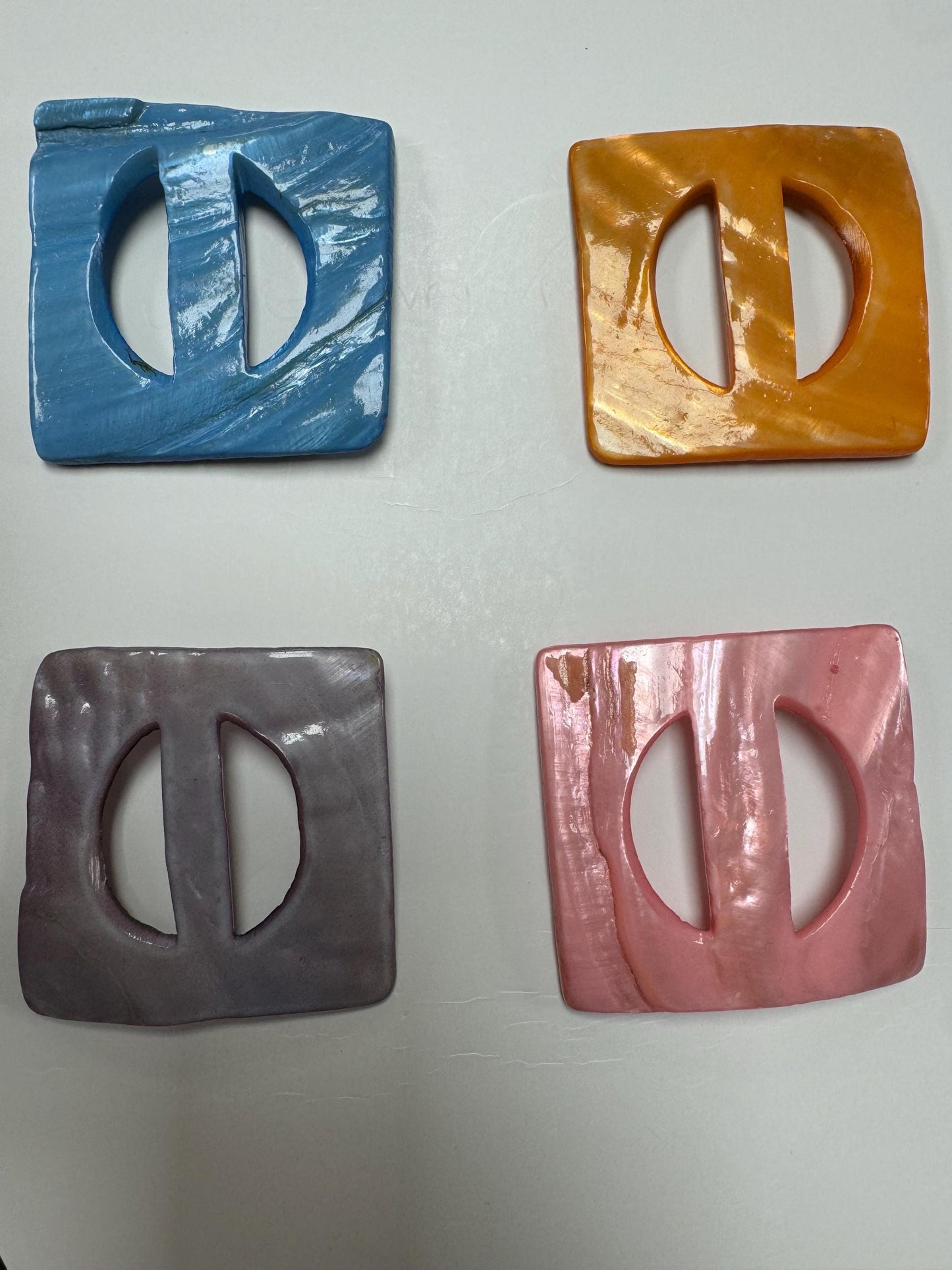 shell buckles, buckles, natural buckles