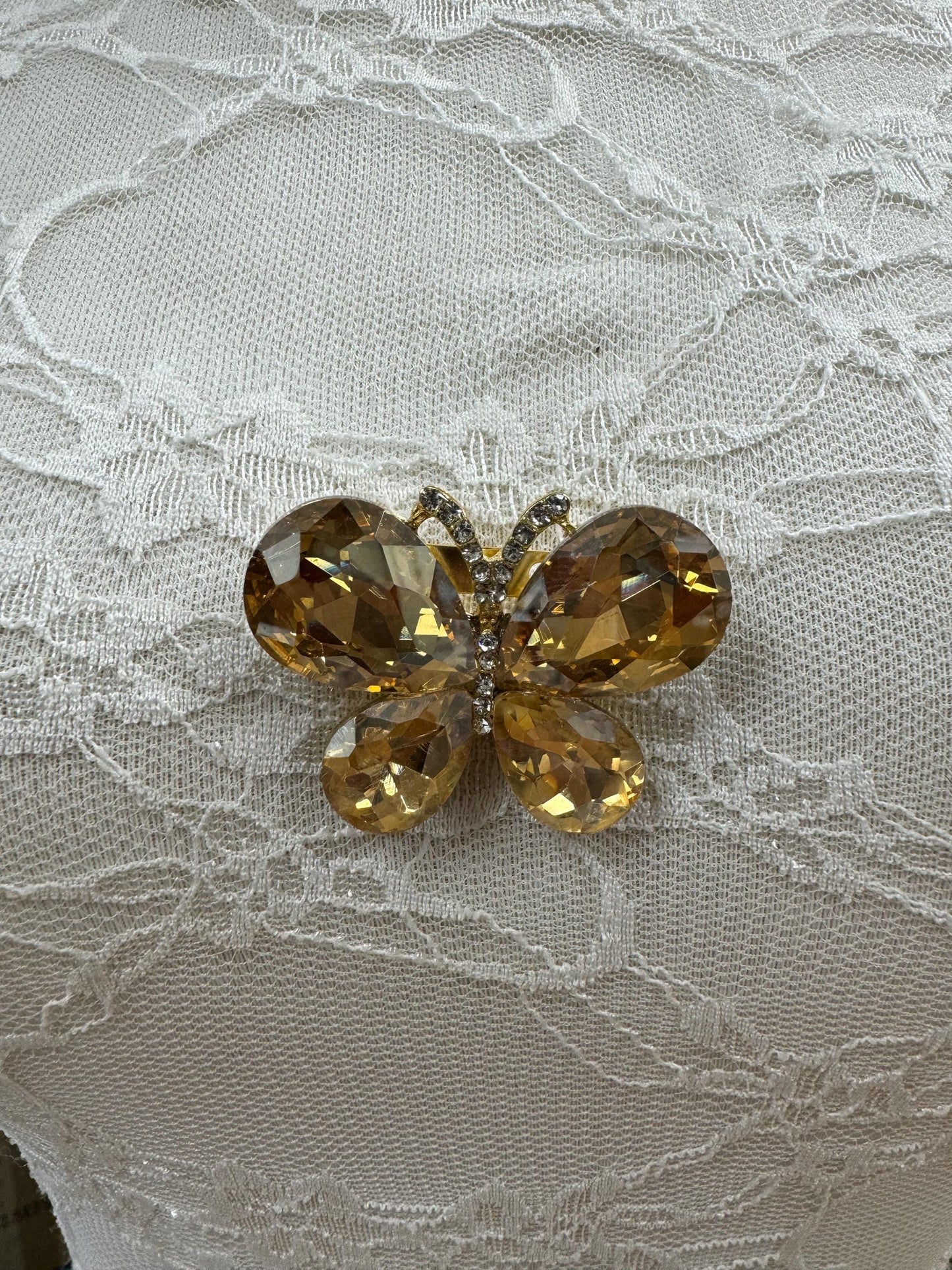 brooch, jewel brooch, butterfly brooch