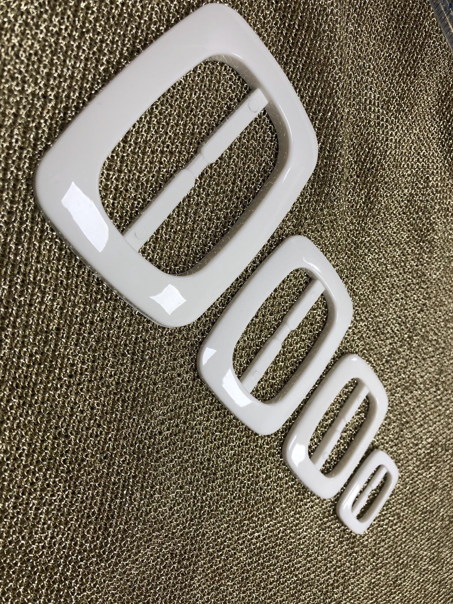 plastic, fashion buckle, white buckle, large buckle,