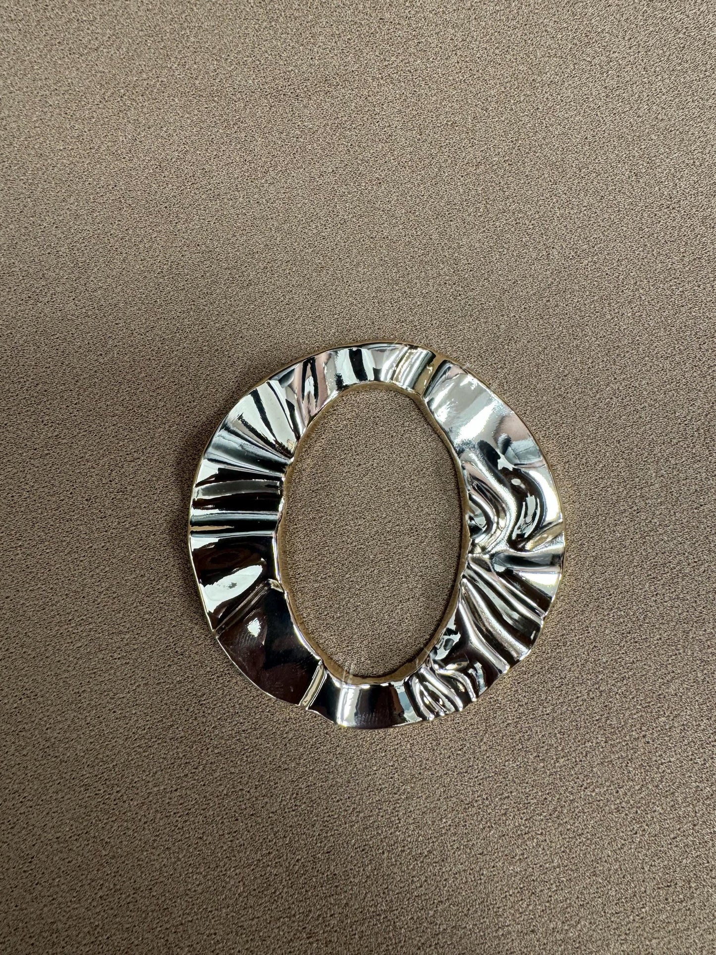 buckle, ring, hammered ring, rings, gold ring
