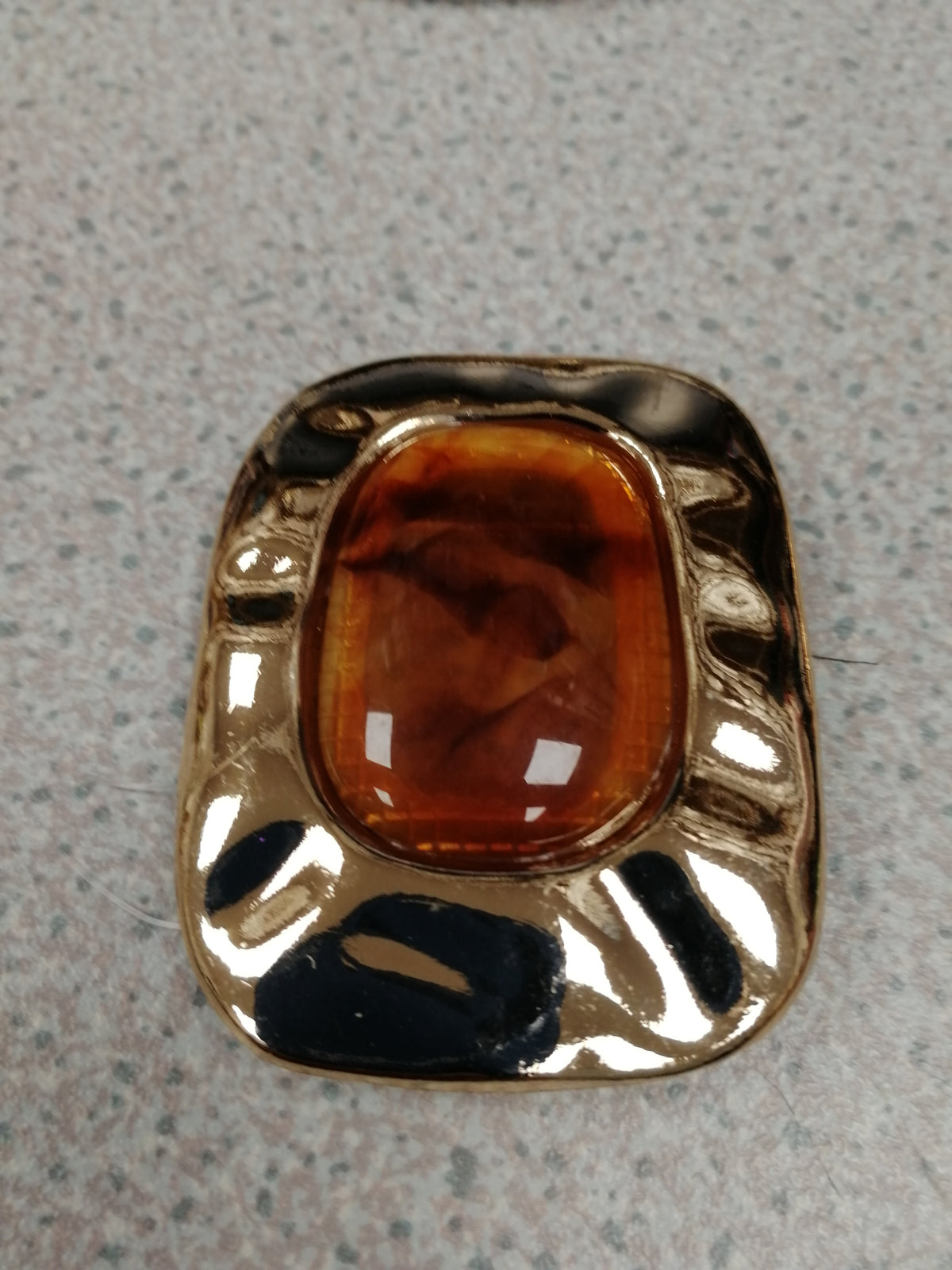 Square Stone Buckle, Gold Buckle, Bar Buckle 4 colours