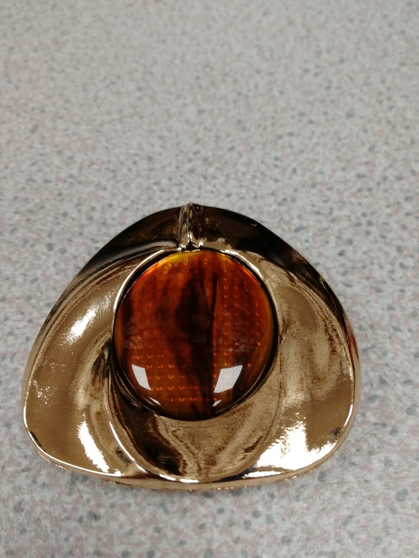 Amber Stone Buckle,