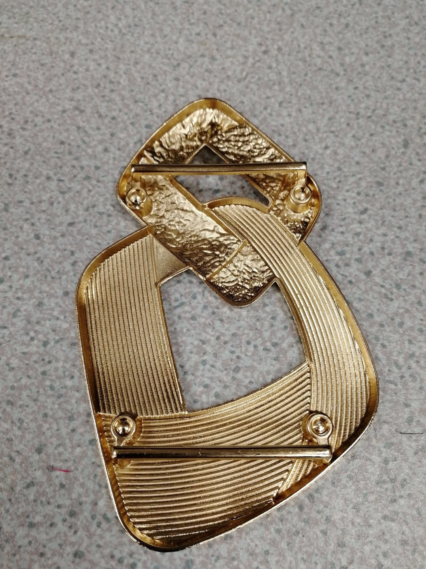 Figure 8 shape buckle, swimwear buckle, buckles, gold buckles