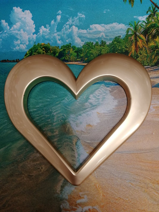 Matt Gold heart buckle, buckle, metal buckle,
