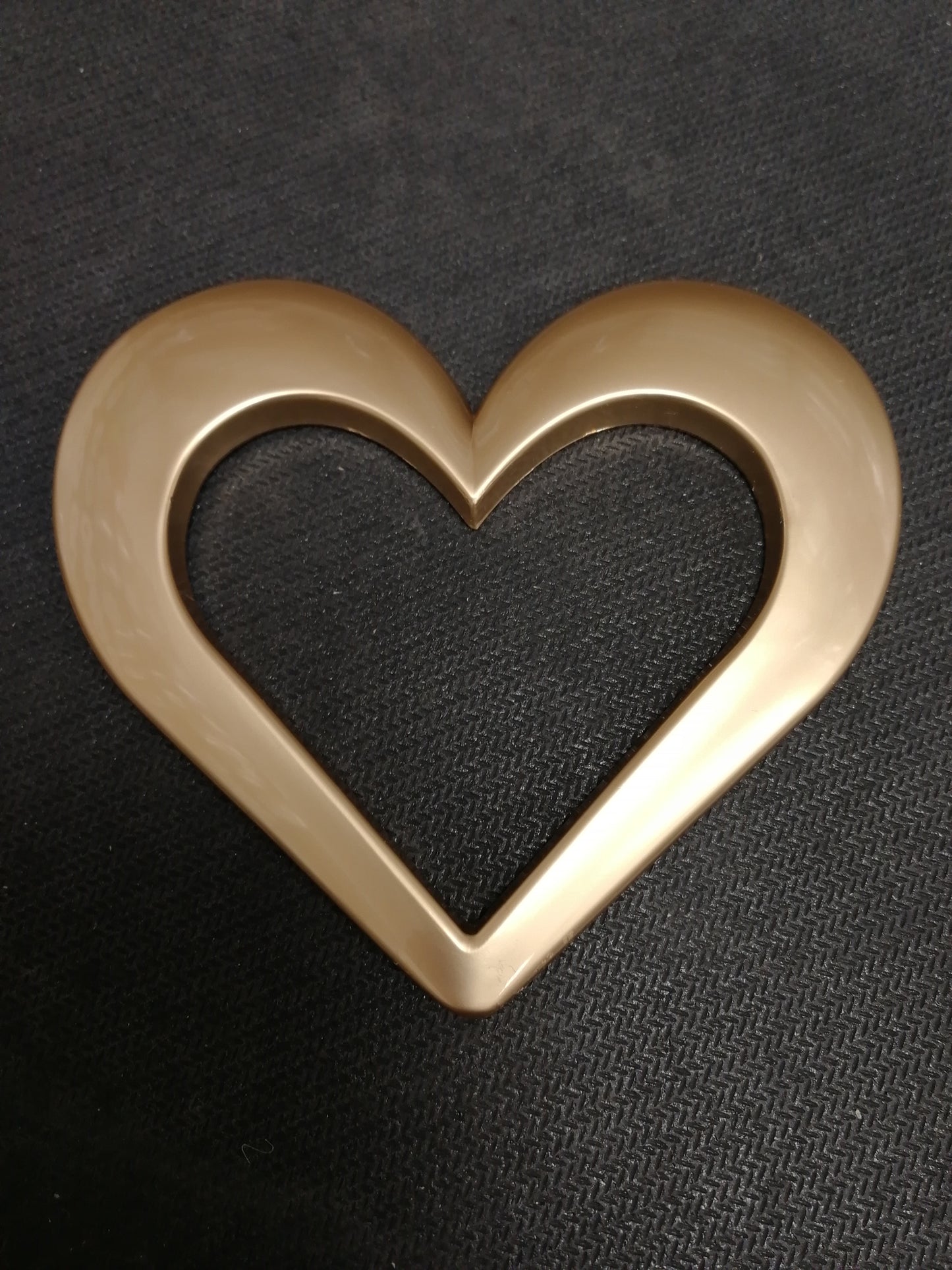 Matt Gold heart buckle, buckle, metal buckle,