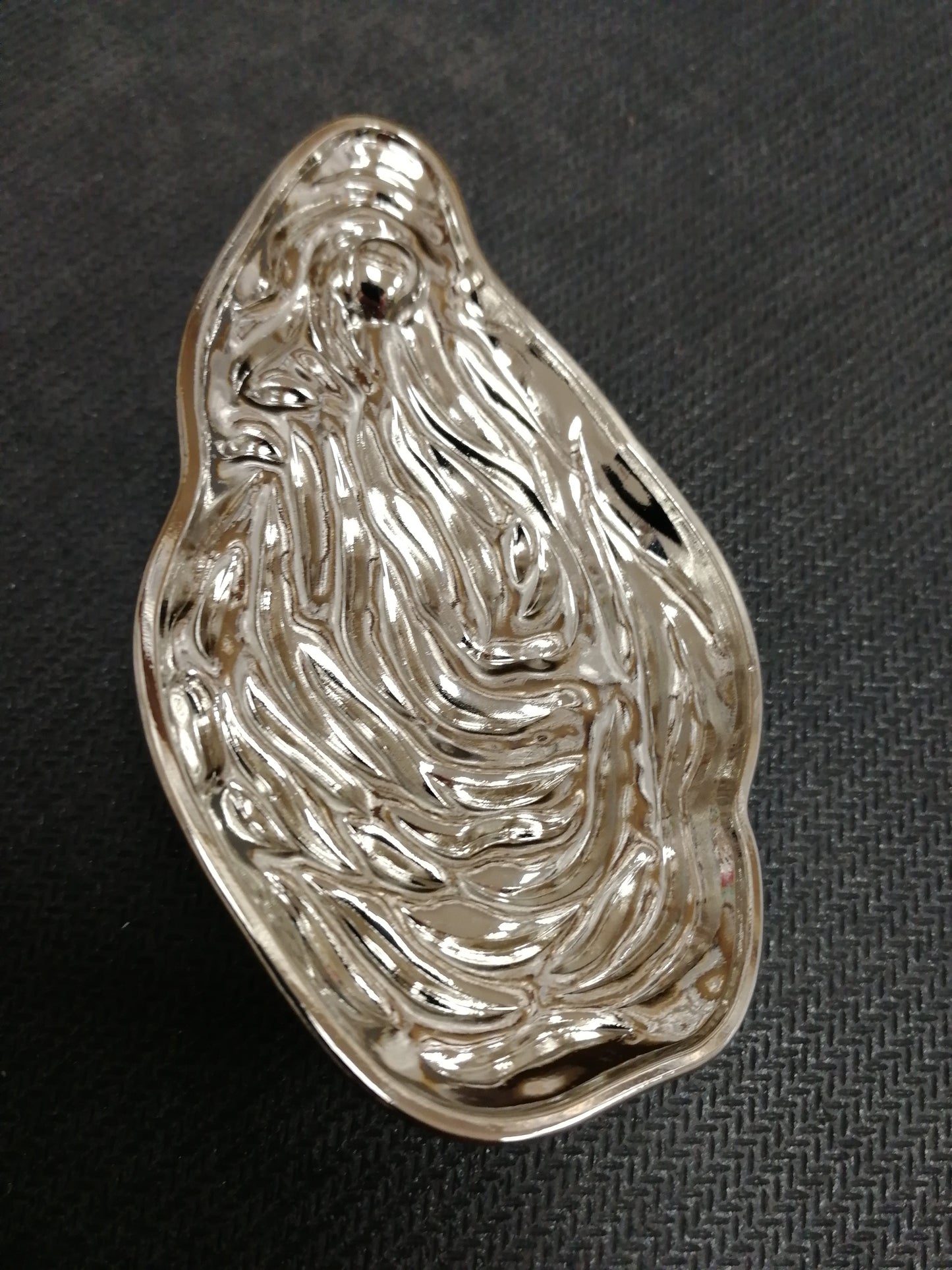 Teardrop buckle, Silver buckle, fashion buckle, dress buckle, swimwear buckle, Hammered Buckle