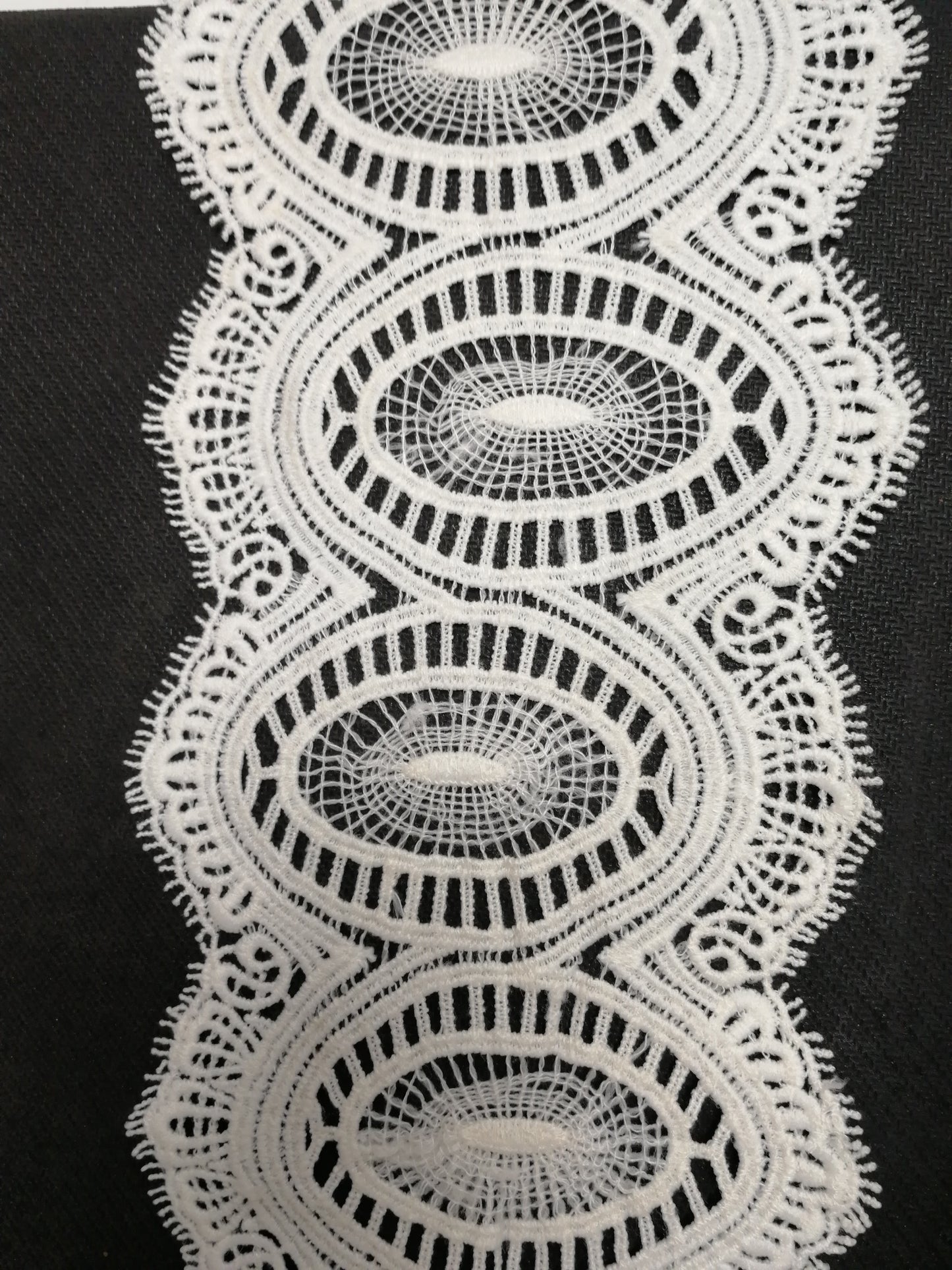 12cm, Embroidered lace, cotton lace, crochet lace, poly lace, cream Lace,Eyelash